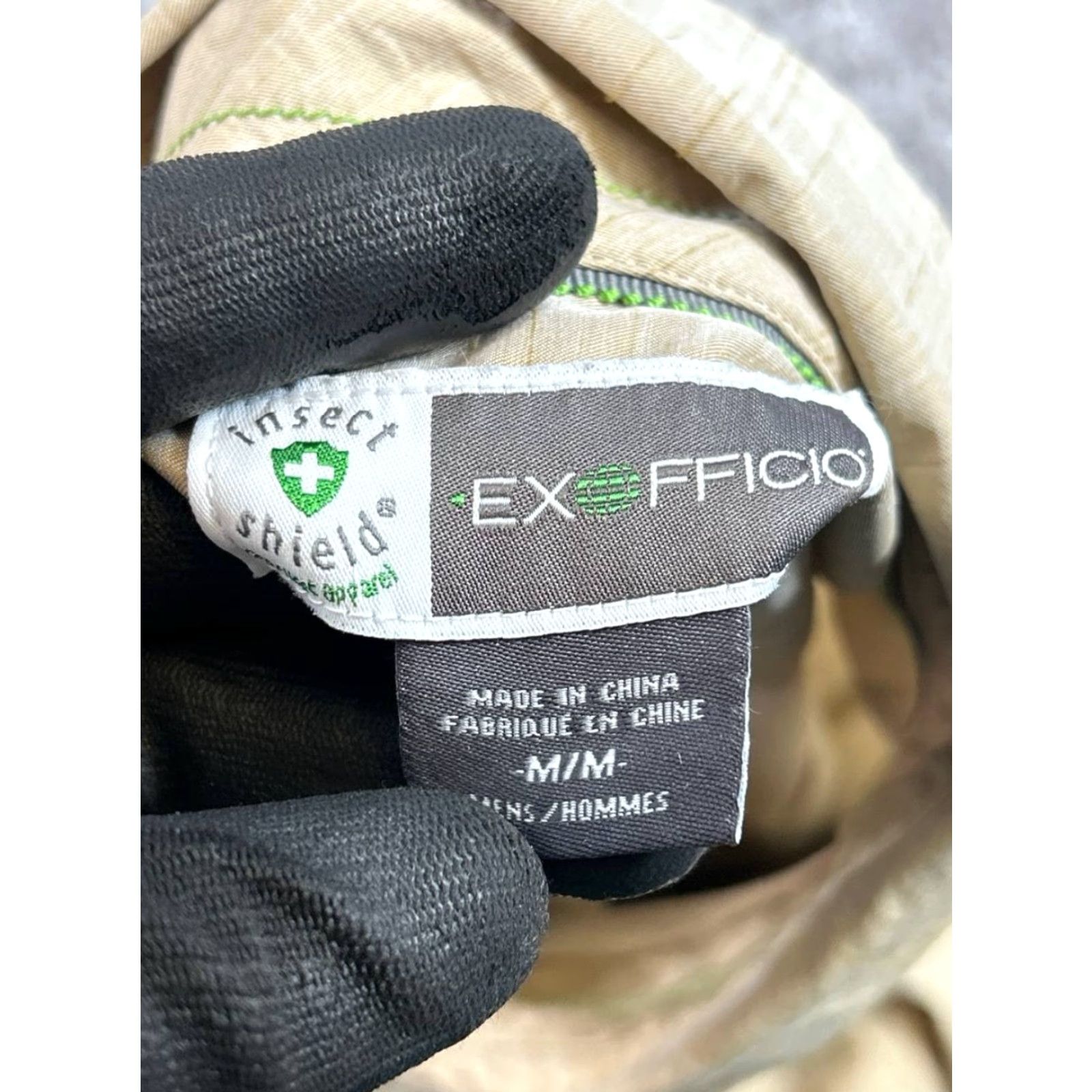 ExOfficio EX FFICIO Shirt Mens M Brown Button Up Size US M / EU 48-50 / 2 - 3 Thumbnail