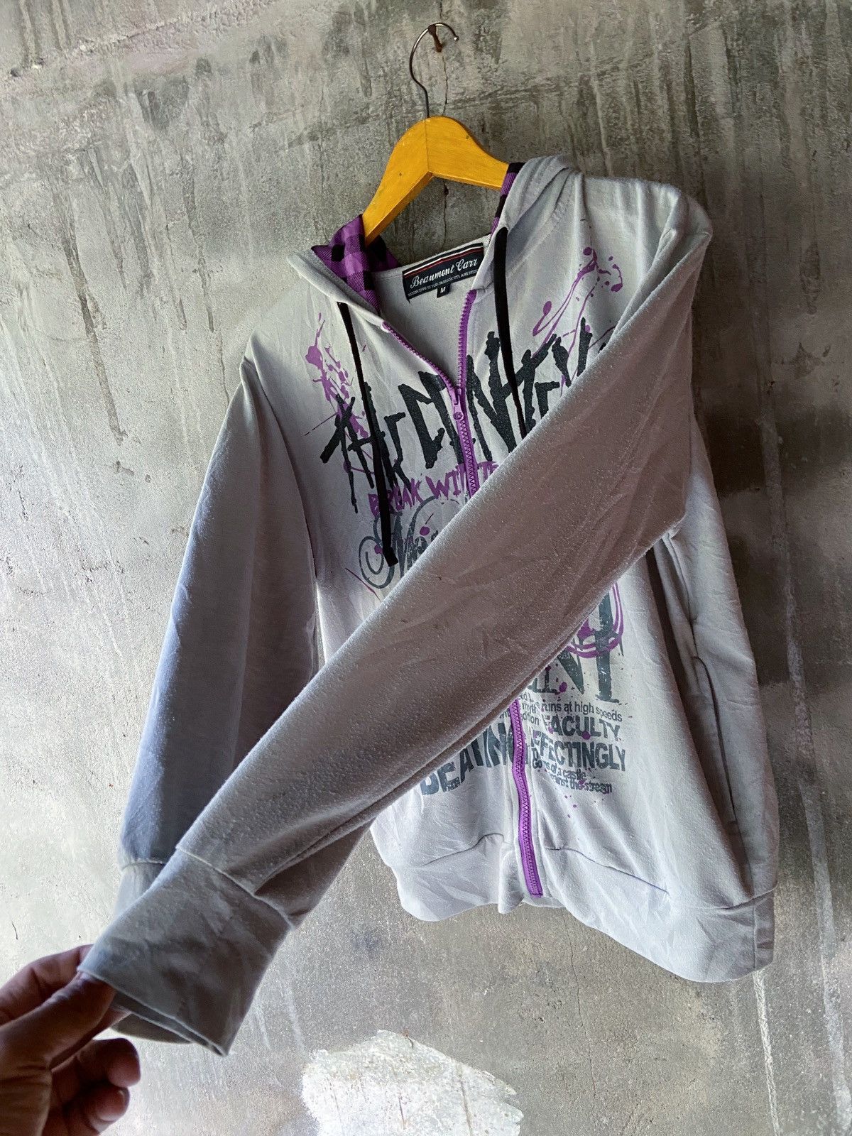 In The Attic BREAK WITH TRADITION BEAUMONT CAR ZIP HOODIE Size US S / EU 44-46 / 1 - 9 Thumbnail