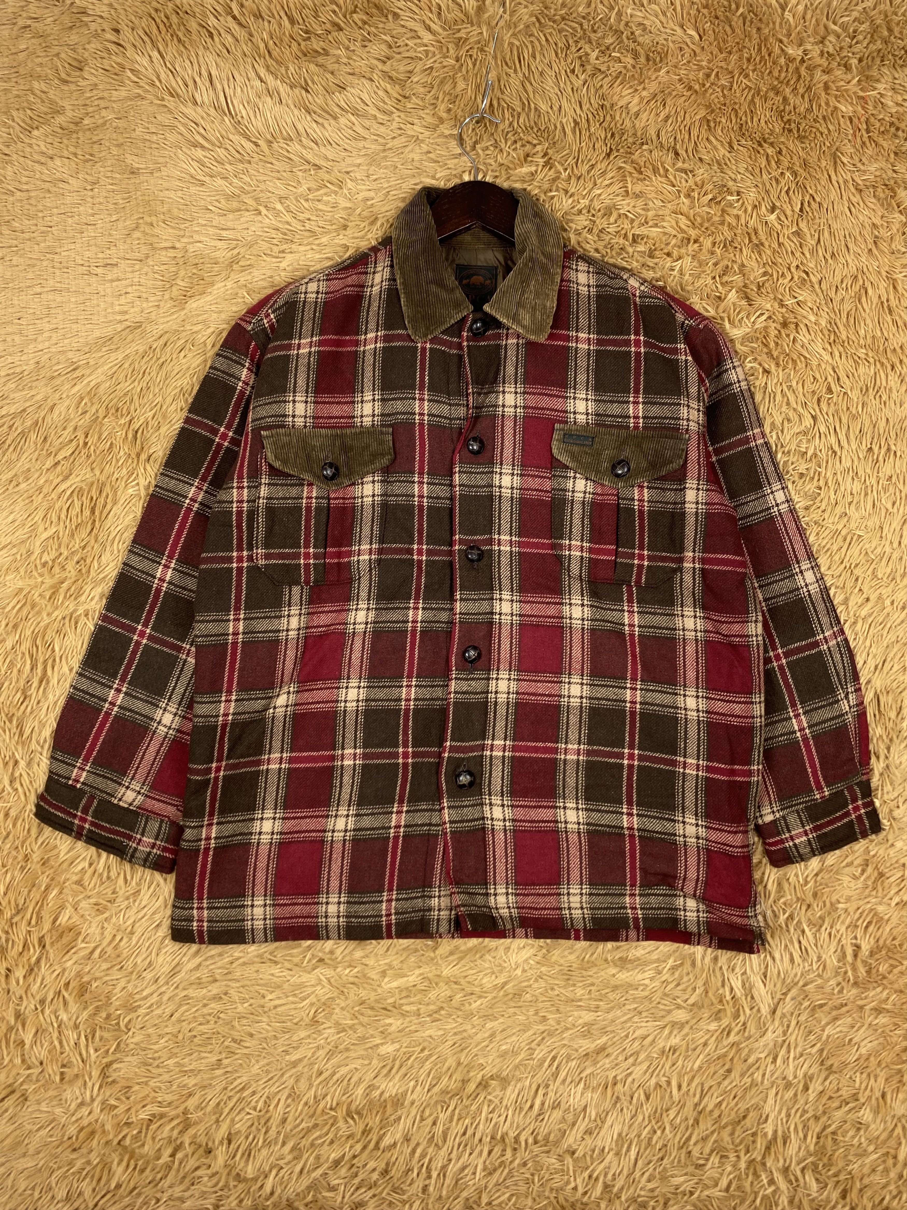 Japanese Brand Vintage NPCA Flannel Jacket DJ0775 Size US S / EU 44-46 / 1 - 1 Thumbnail