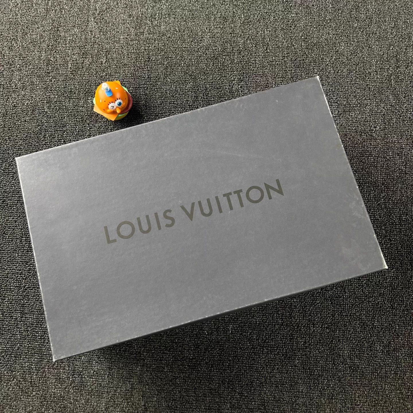 Louis Vuitton LV Blue White Stripe Monogram Sneakers EUR 36.5 Size US 5.5 / IT 35.5 - 8 Thumbnail