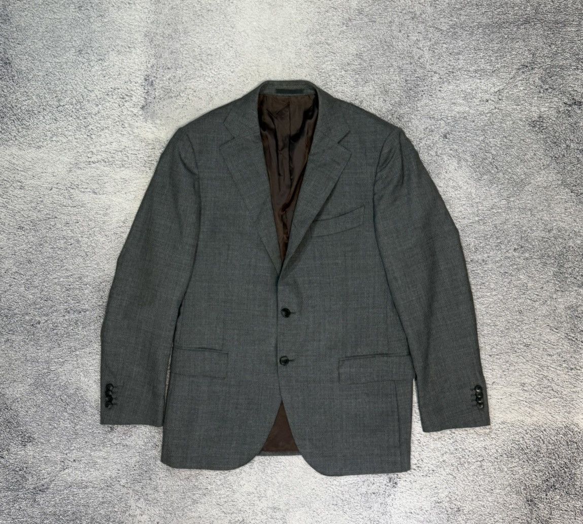 Suitsupply Lazio Blazer Mens 52 EU 42 US Slim Gray Wool