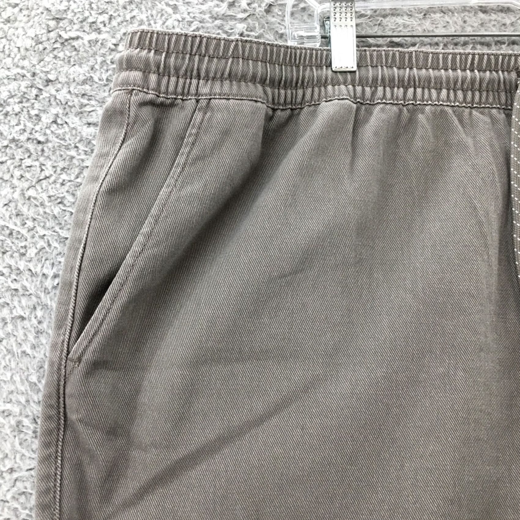 Vintage Arizona Jean Co Chino Shorts Mens 2XL Gray Cotton Drawstring Shorts Size US 39 - 4 Thumbnail
