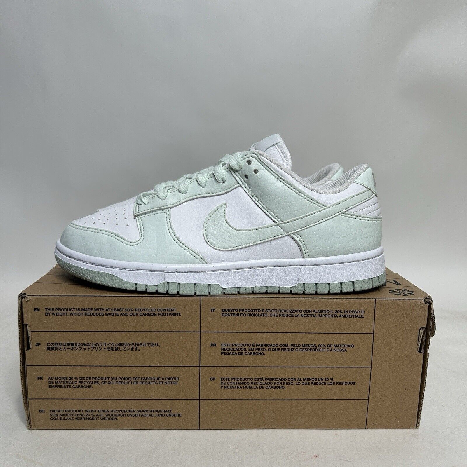 Nike Nike Dunk Low Next Nature WMNS “White Barely Green” 2024 Size US 7.5 / IT 37.5 - 6 Thumbnail