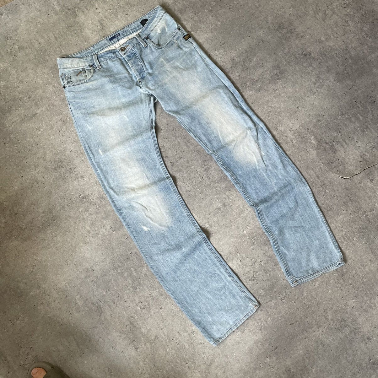 G-Star Vintage G-Star Raw Pocket ZIP Flared Pants Drip Straight Size US 34 / EU 50 - 2 Thumbnail