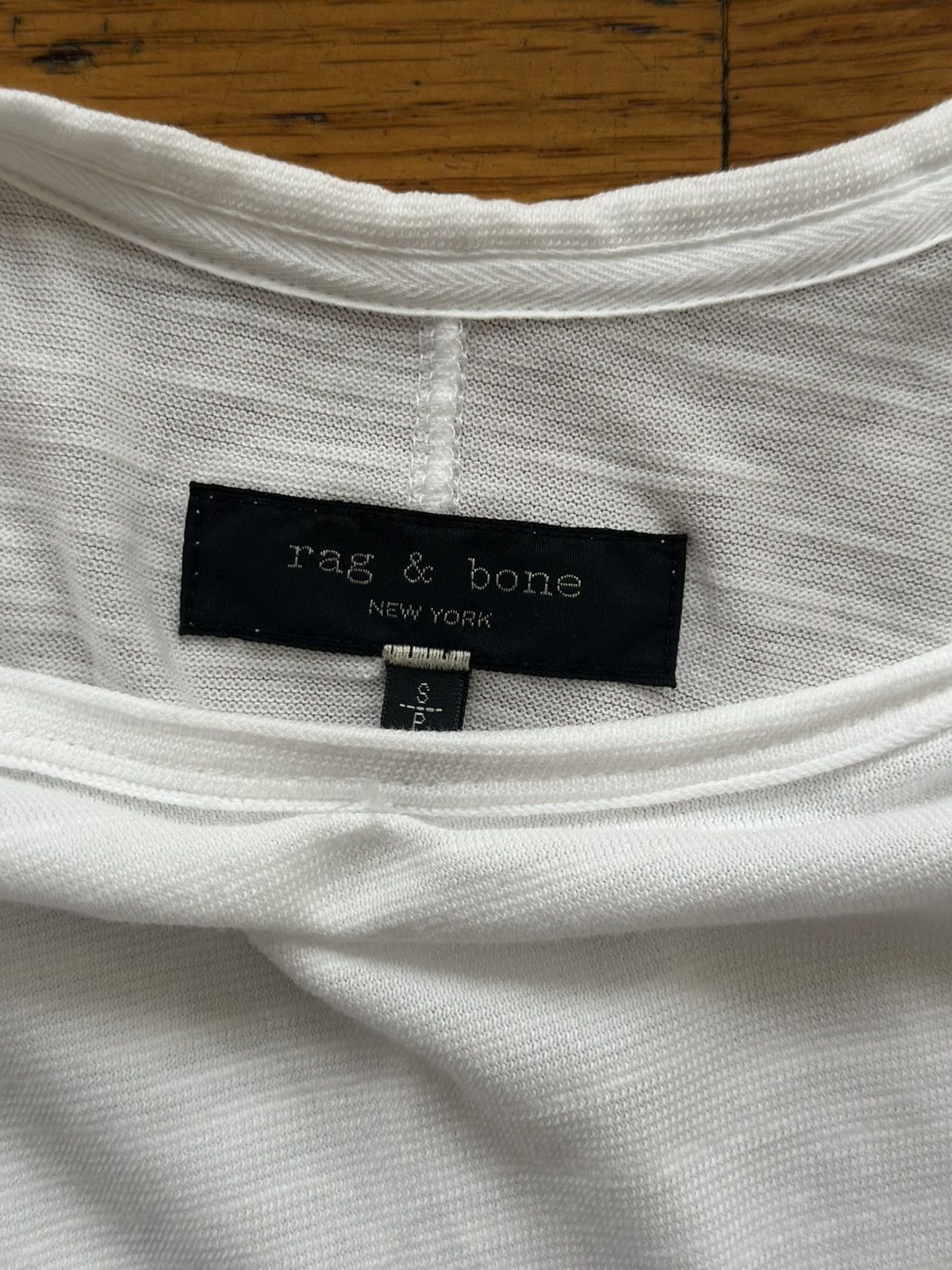 Rag & Bone Rag & Bone White T-shirt. Size US S / EU 44-46 / 1 - 3 Thumbnail