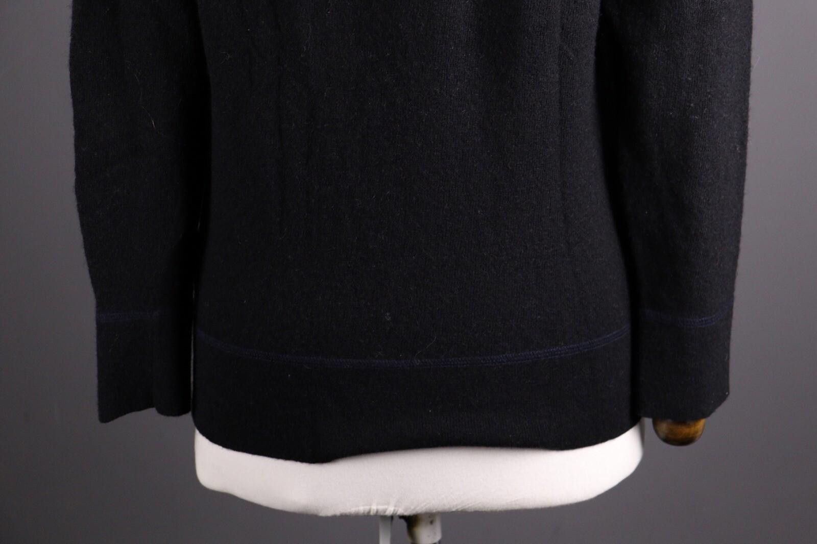 Nudie Jeans Nudie Jeans Black Wool Knit Long Sleeve Sweater Size M Size M / US 6-8 / IT 42-44 - 7 Thumbnail