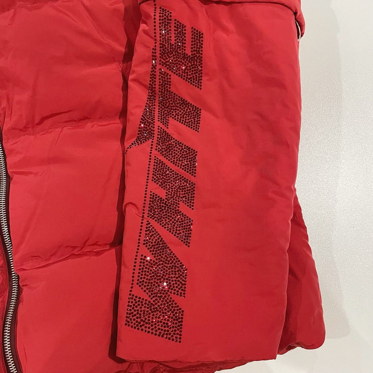 Off-White Off-White red diamond logo detachable puffer jkt Size US L / EU 52-54 / 3 - 4 Thumbnail