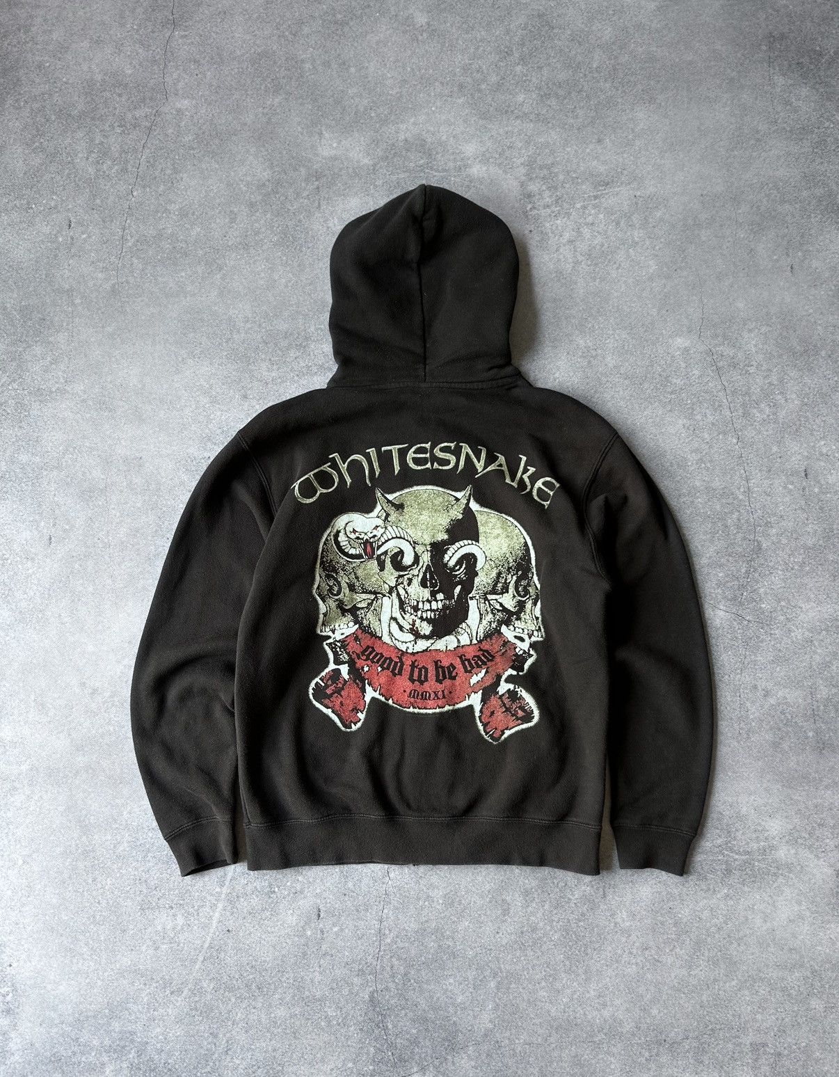 Band Tees Vintage White Snake rock band y2k big logo zip-hoodies Size US S / EU 44-46 / 1 - 1 Thumbnail