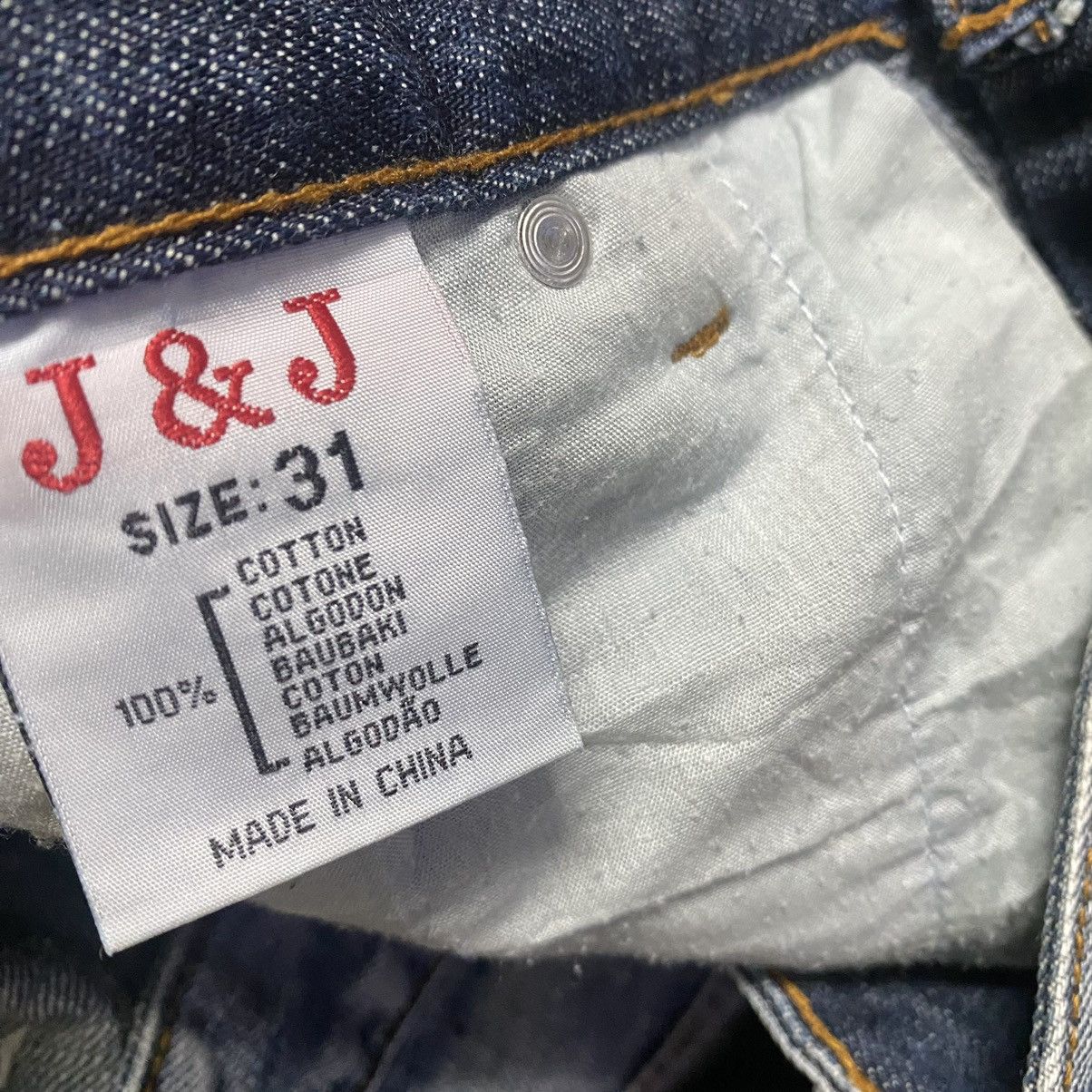 Vintage Japanese Brand J&J Six Pocket Denim Jeans Size US 32 / EU 48 - 19 Thumbnail