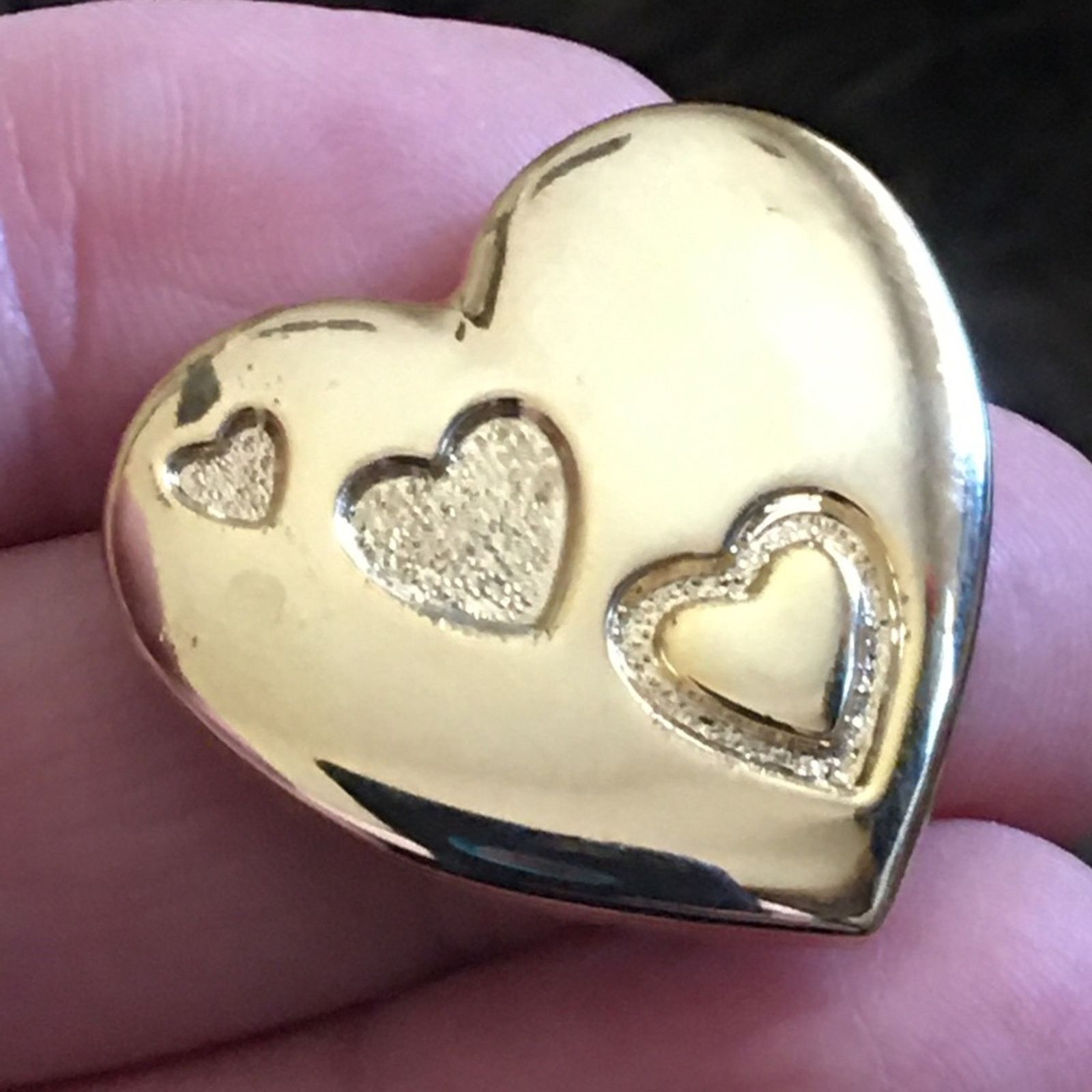 Vintage Vintage The Variety Club heart shape brooch Size ONE SIZE - 1 Thumbnail
