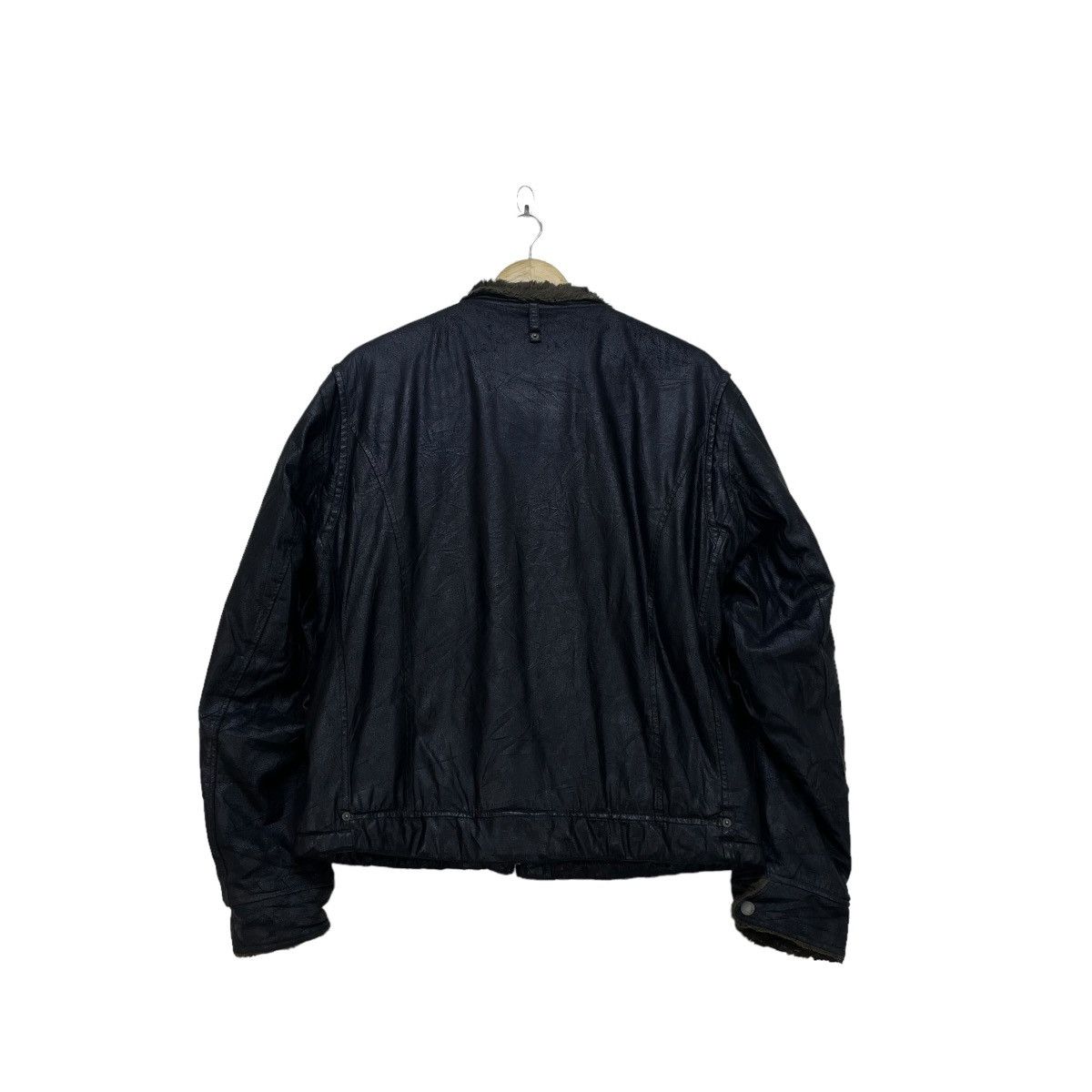 Japanese Brand 💥Vintage Ball Biker Shearling Jacket Size US L / EU 52-54 / 3 - 2 Thumbnail