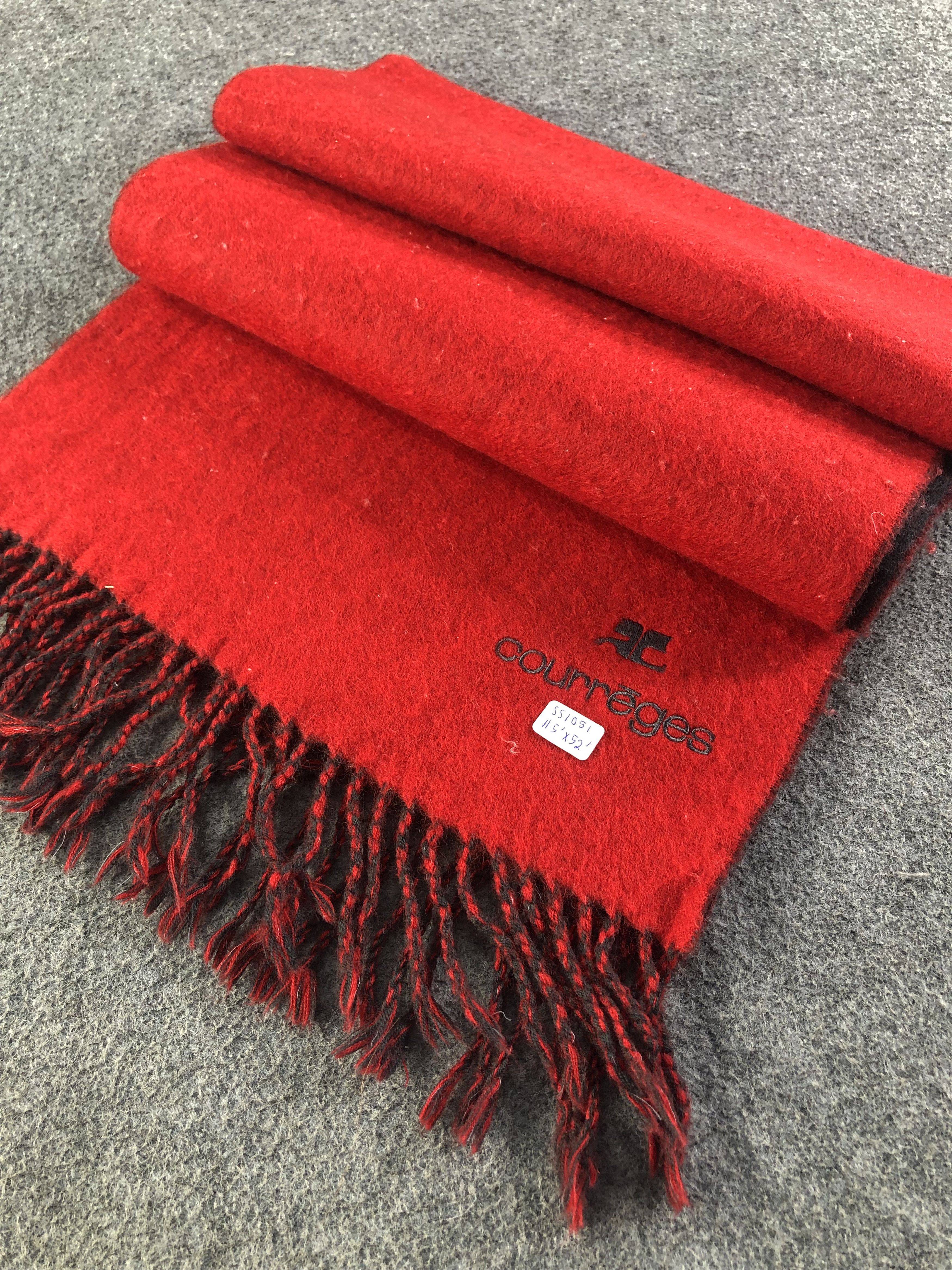 Courreges Courreges Scarf / Muffler / Neckwear Size ONE SIZE - 3 Thumbnail