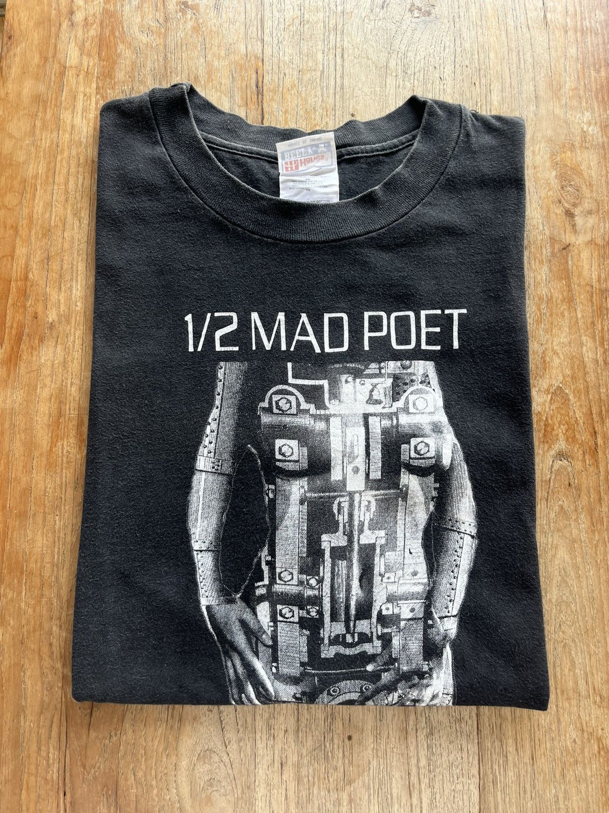 Band Tees × Vintage Vintage 1/2 MAD POET Ain’t i a Woman !?! Band 90’s Tshirt Size US XL / EU 56 / 4 - 1 Thumbnail