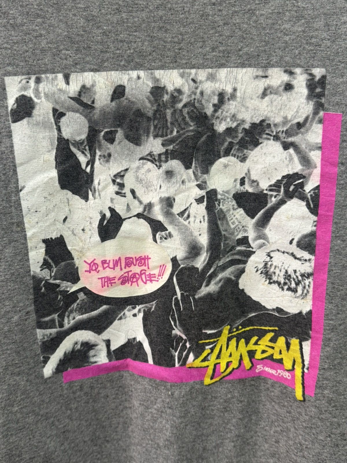 Stussy STUSSY - photo tee crowd in gig Size US L / EU 52-54 / 3 - 2 Thumbnail