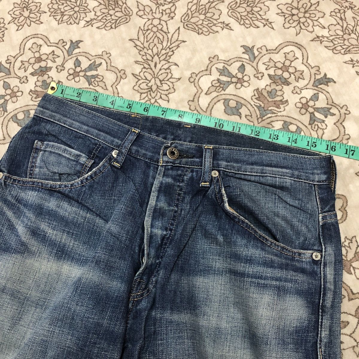 Bape OG A Bathing Ape BapeSta Jeans Size US 32 / EU 48 - 13 Thumbnail