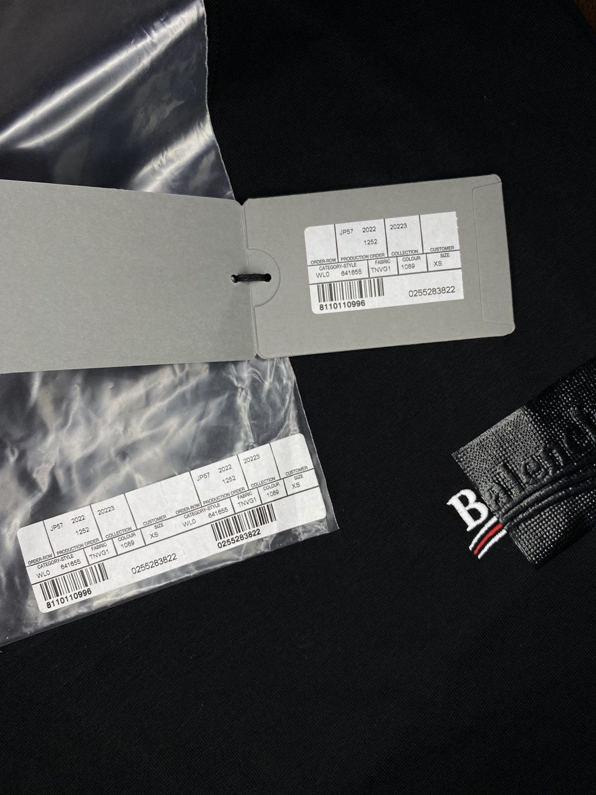 Balenciaga ⚫️🔴 Balenciaga gaffer t-shirt 🔴⚫️ Size US XS / EU 42 / 0 - 10 Thumbnail