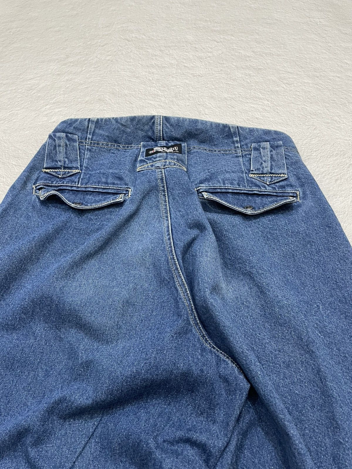 Hysteric Glamour 2000s Blue Denim Distressed Y2K Size US 29 - 8 Thumbnail