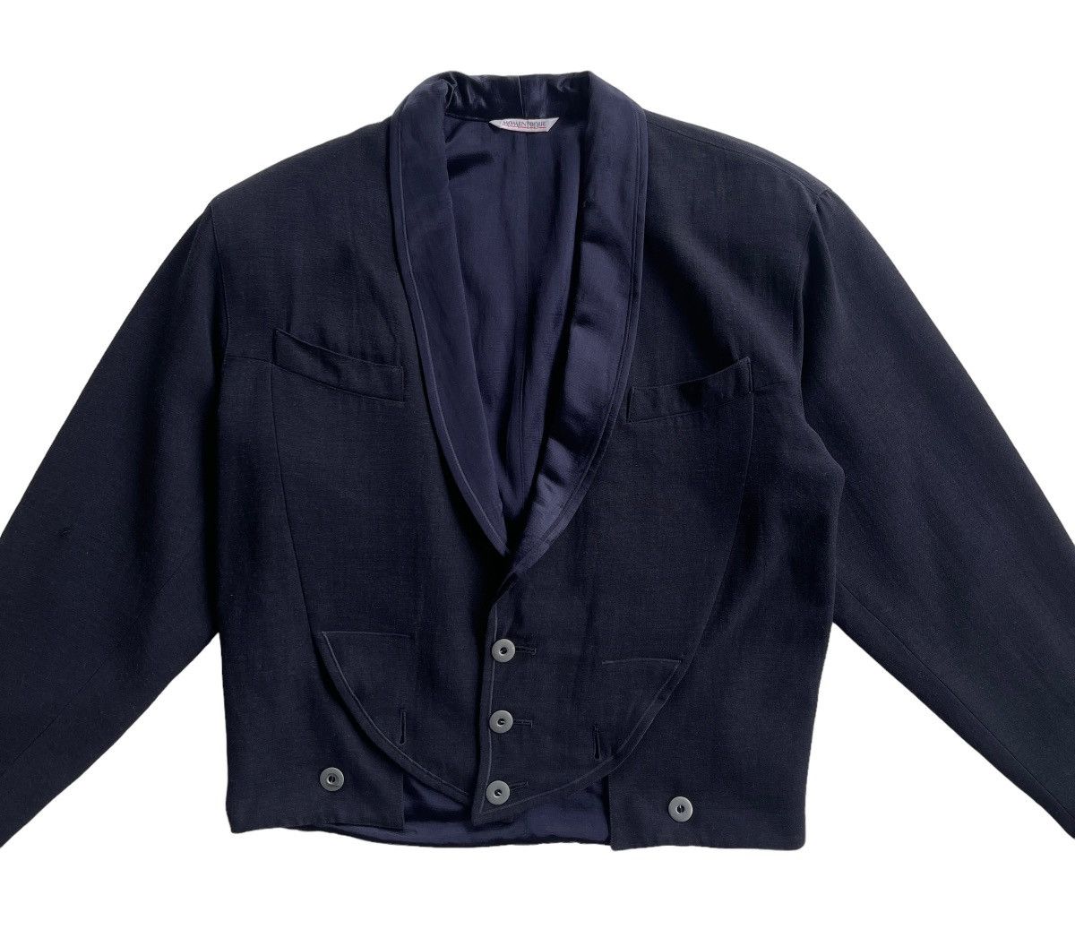 Marithe + Francois Girbaud ARCHIVE 1980s MFG x Momentodue x Allegri Cropped Jacket Size US M / EU 48-50 / 2 - 5 Thumbnail