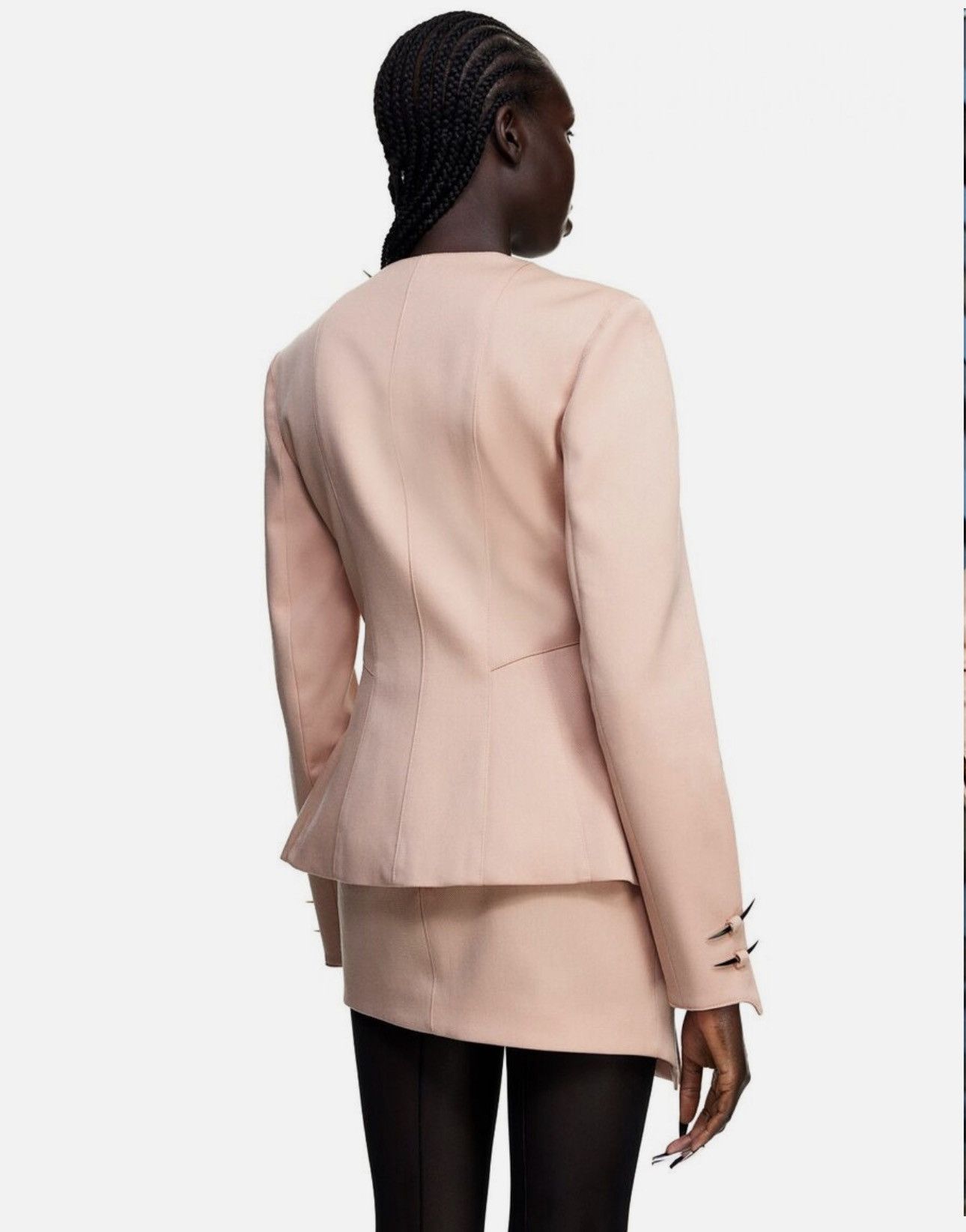Mugler Mugler x H&M Spike Skirt Suit Set Size S / US 4 / IT 40 - 4 Thumbnail