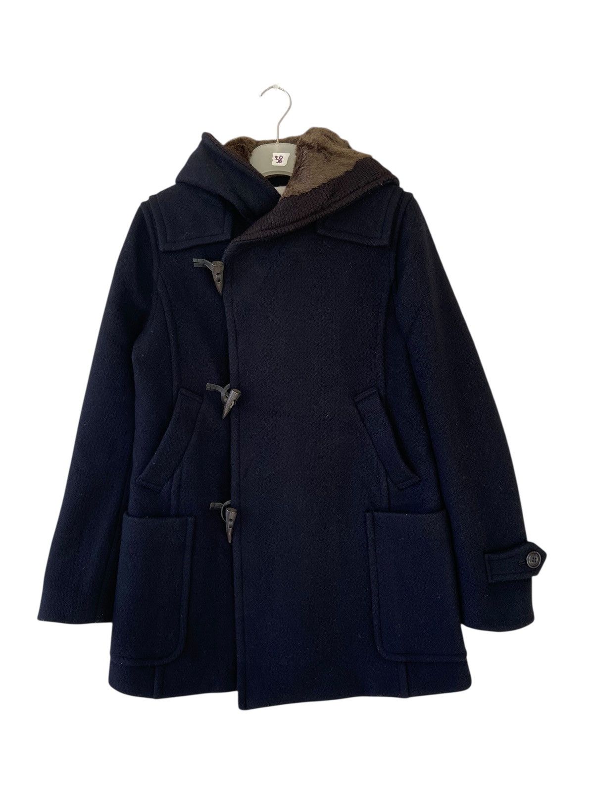 Issey Miyake Sunao Kuwahara Issey Miyake Faux Fur Duffle Coat Size L / US 10 / IT 46 - 1 Thumbnail