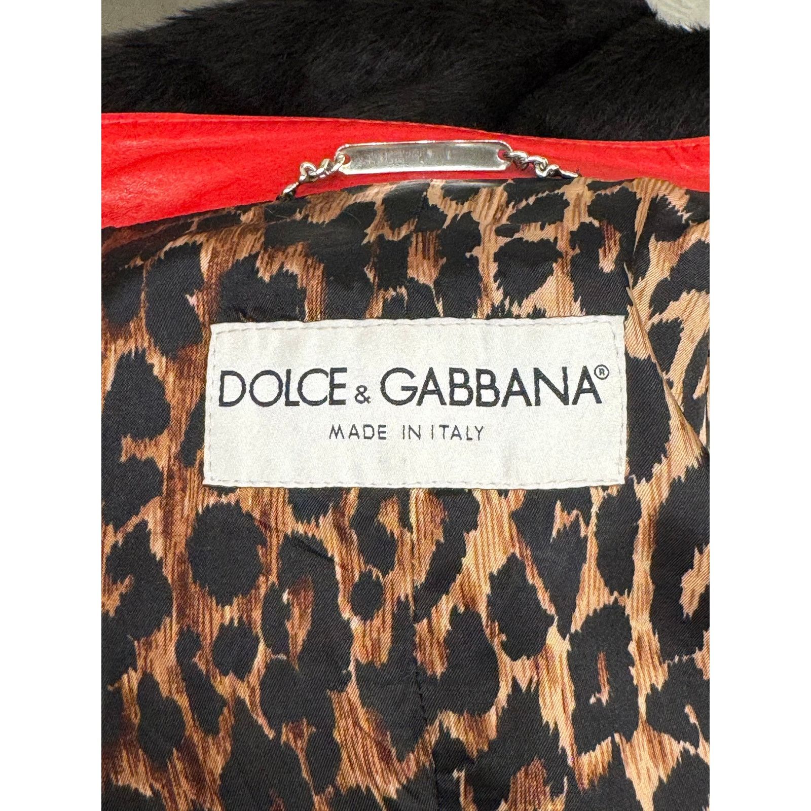 Dolce & Gabbana S/S2001 Dolce & Gabbana runway biker leather jacket Size M / US 6-8 / IT 42-44 - 10 Thumbnail