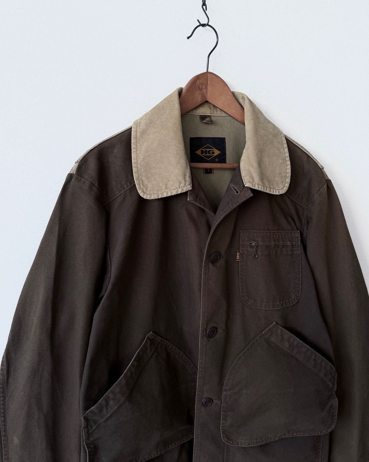 Hysteric Glamour HYSTERIC GLAMOUR VINTAGE CANVAS HUNTING JACKET Size US L / EU 52-54 / 3 - 2 Thumbnail
