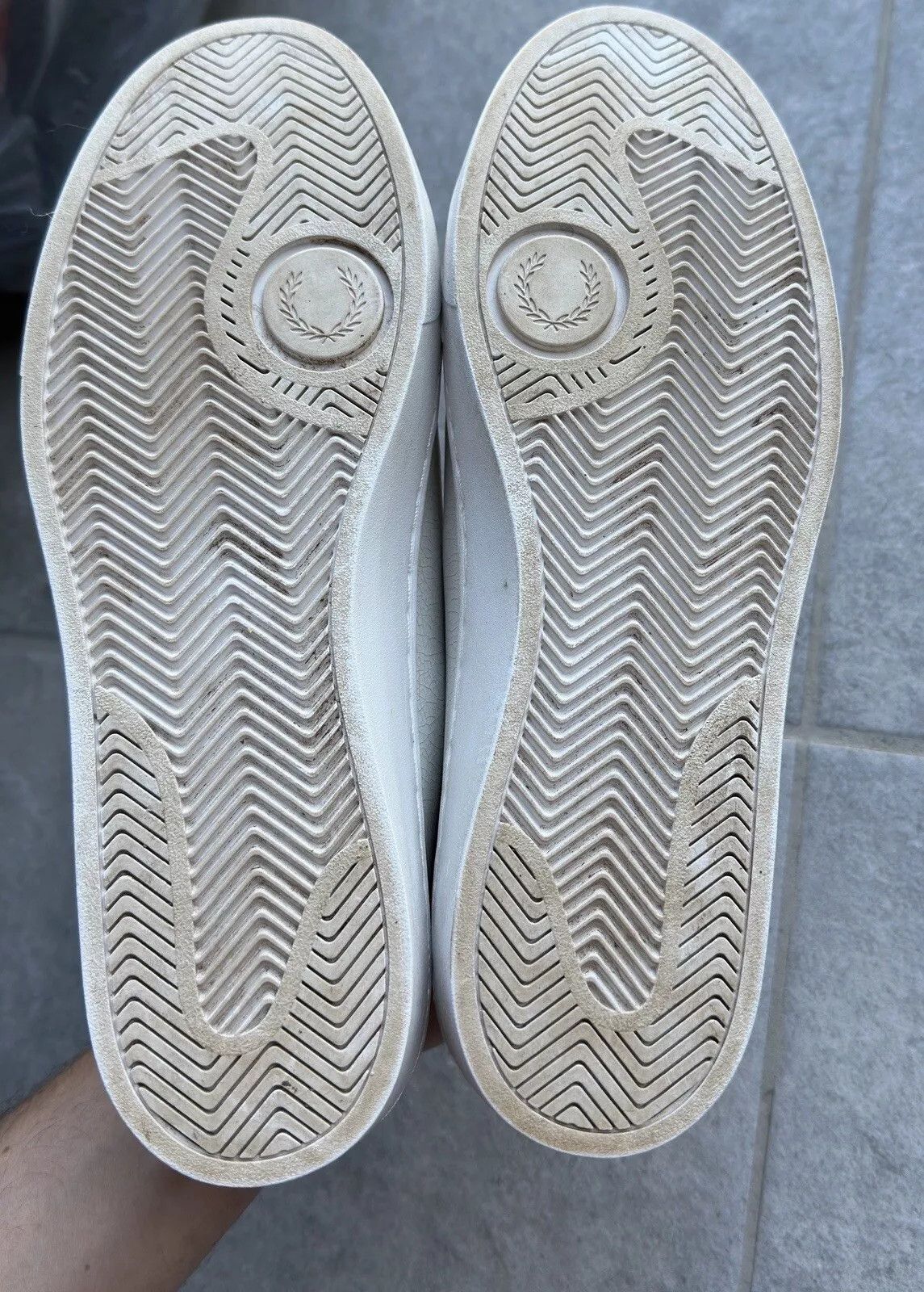 Fred Perry FRED PERRY MENS LEATHER SHOES SNEAKERS CASUAL Size US 9 / EU 42 - 13 Thumbnail