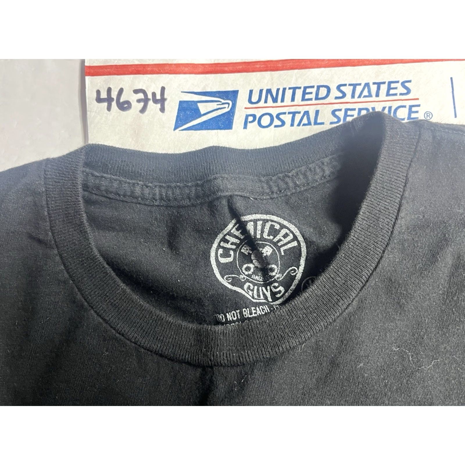 Logo 7 Chemical Guys Black Tee Shirt Drip Logo Crewneck Short Sleeve Men's Size L Black Cotton Logo T-Shirt Men Regular Crew Neck Short Sleeve Size US L / EU 52-54 / 3 - 6 Thumbnail