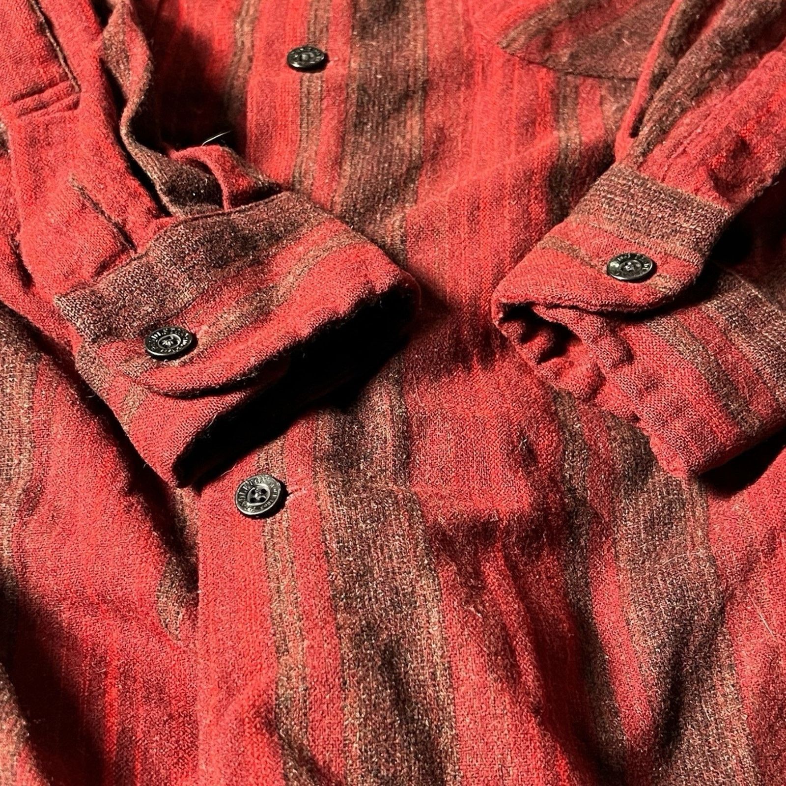 Pendleton Pendleton VTG Mens Plaid Wool Flannel Board Shirt Red XL Size US XL / EU 56 / 4 - 7 Thumbnail