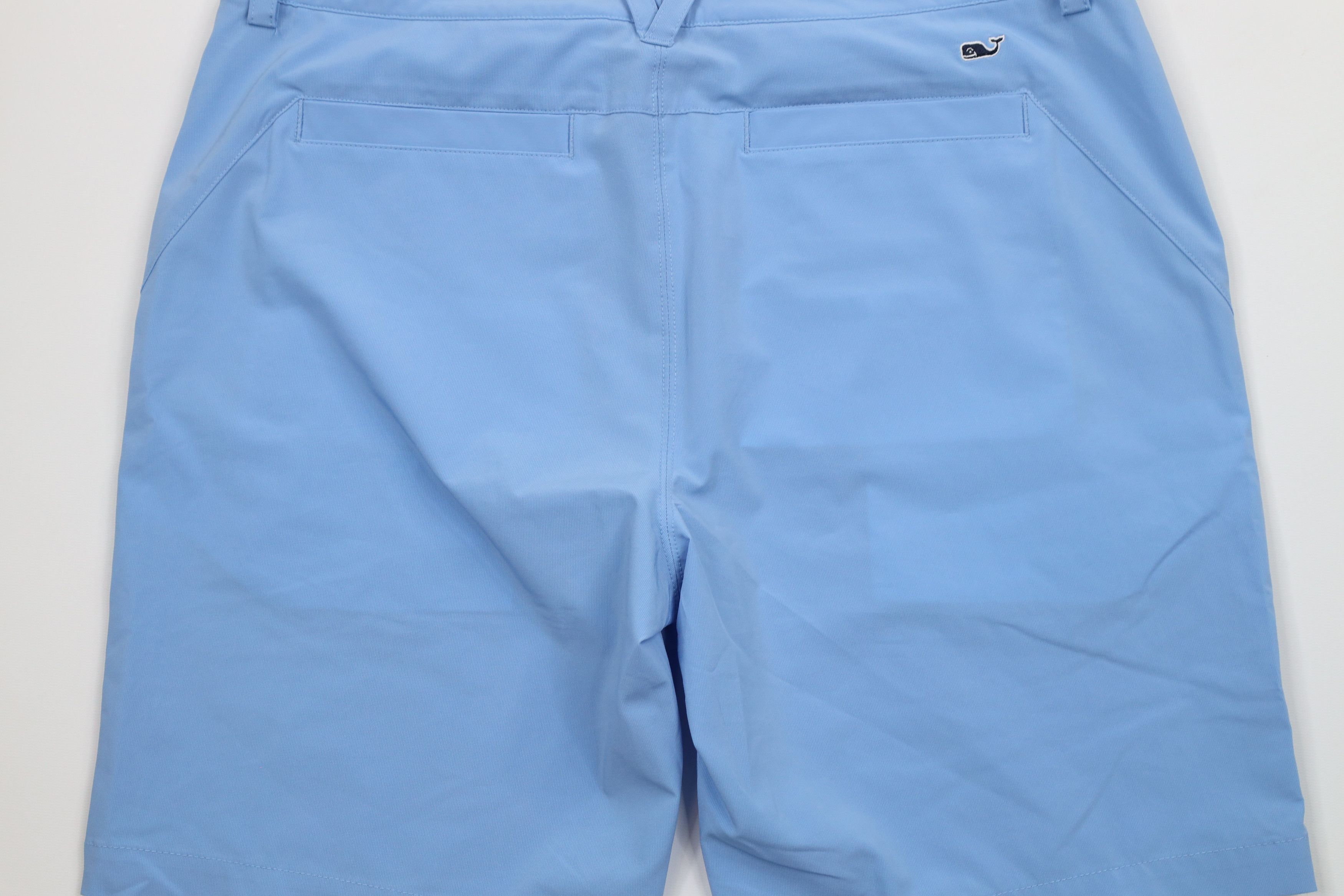 Vineyard Vines × Vintage Vineyard Vines Front Tech Golf Chino Shorts Carolina Blue Size US 34 / EU 50 - 10 Thumbnail
