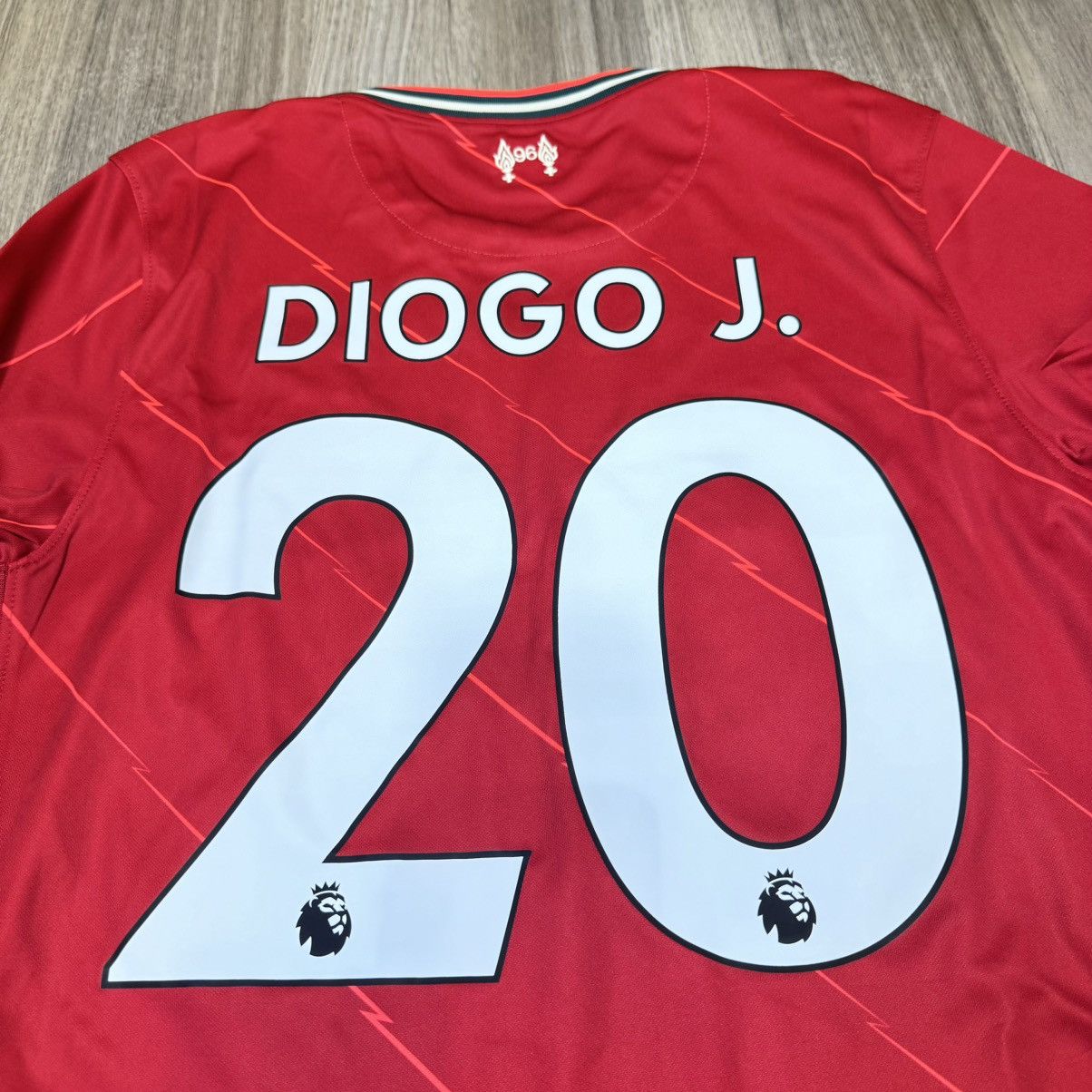 Nike Liverpool 21/22 home shirt #20 Diogo jota (bnwt) Size US S / EU 44-46 / 1 - 4 Thumbnail