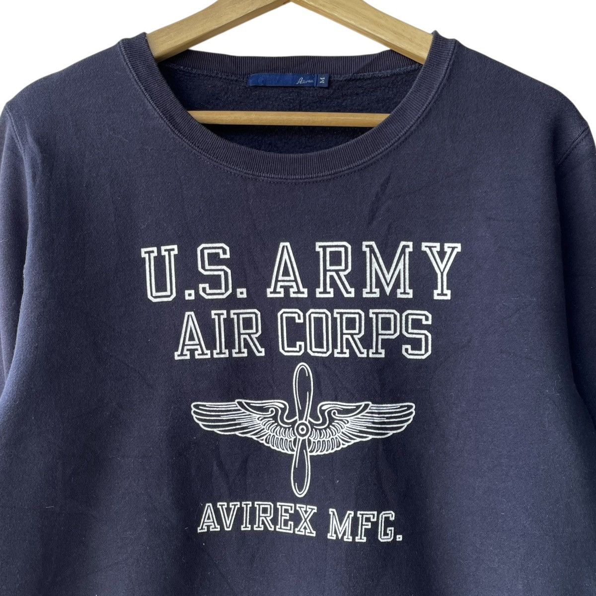 Avirex Avirex Mfg. US Army USAF Logo Crewneck Sweatshirt Size US M / EU 48-50 / 2 - 3 Thumbnail