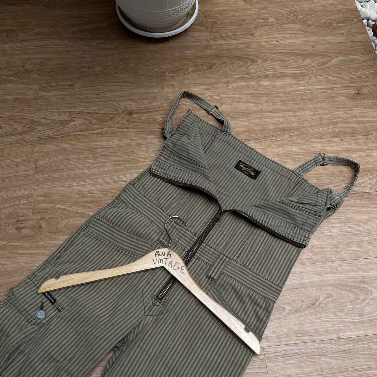 Hysteric Glamour × Japanese Brand Vintage Hysteric Glamour Jumpsuits overalls Hickory Stripe Size US 32 / EU 48 - 6 Thumbnail