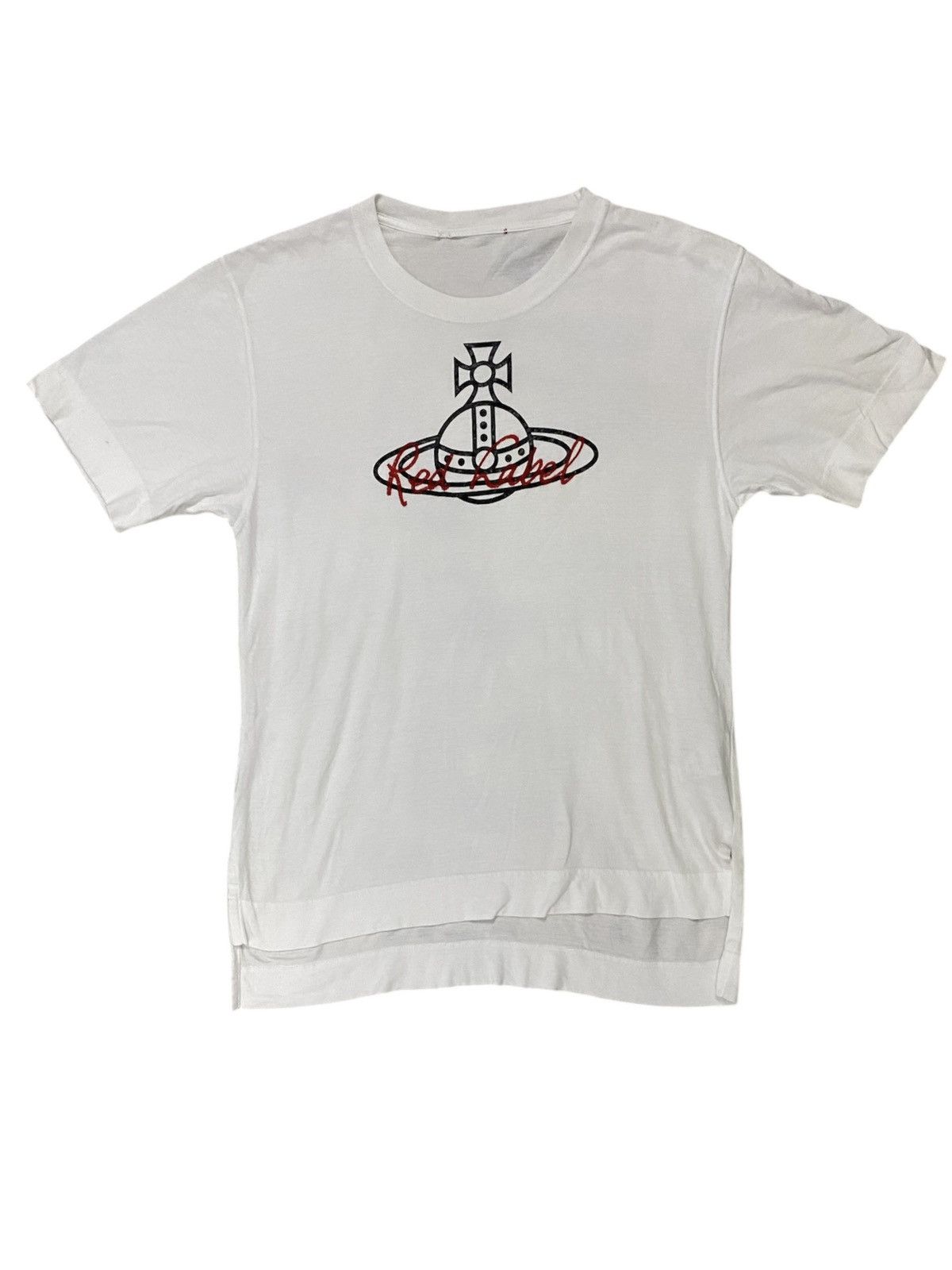 Vivienne Westwood 2000s Red Label Japan Orb Logo tee Size US M / EU 48-50 / 2 - 1 Thumbnail