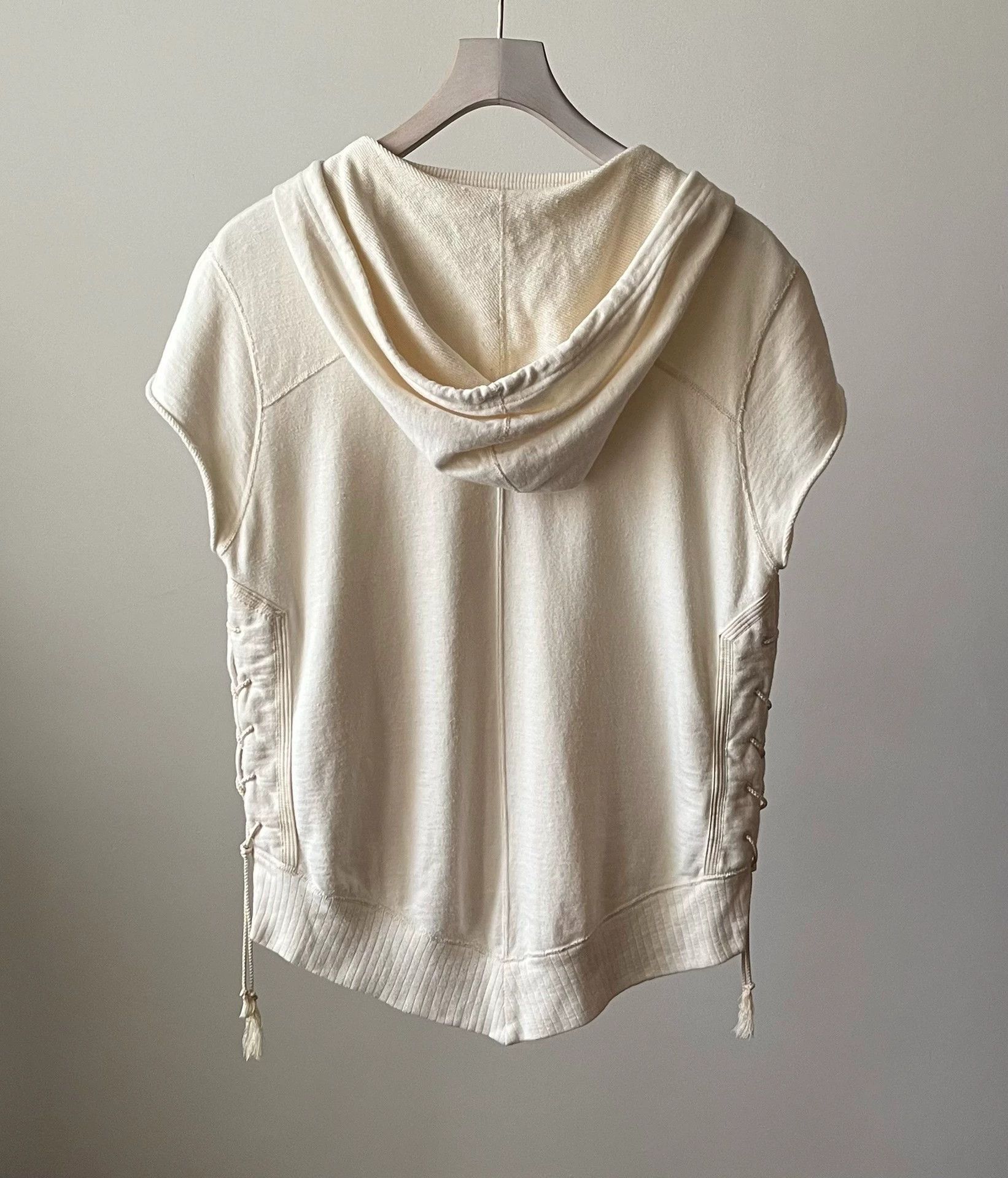 Number (N)ine Number (N)ine 09SS Vintage Ivory Hoodie Size US M / EU 48-50 / 2 - 2 Thumbnail