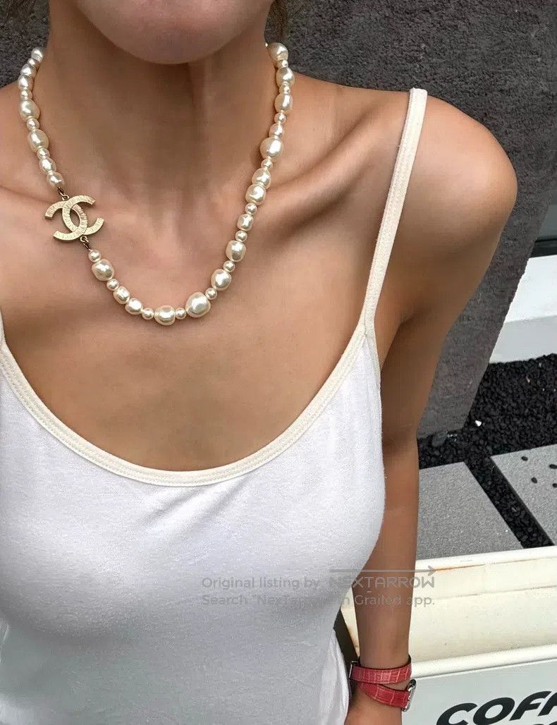 Chanel Chanel Baroque pearl necklace Size ONE SIZE - 1 Thumbnail