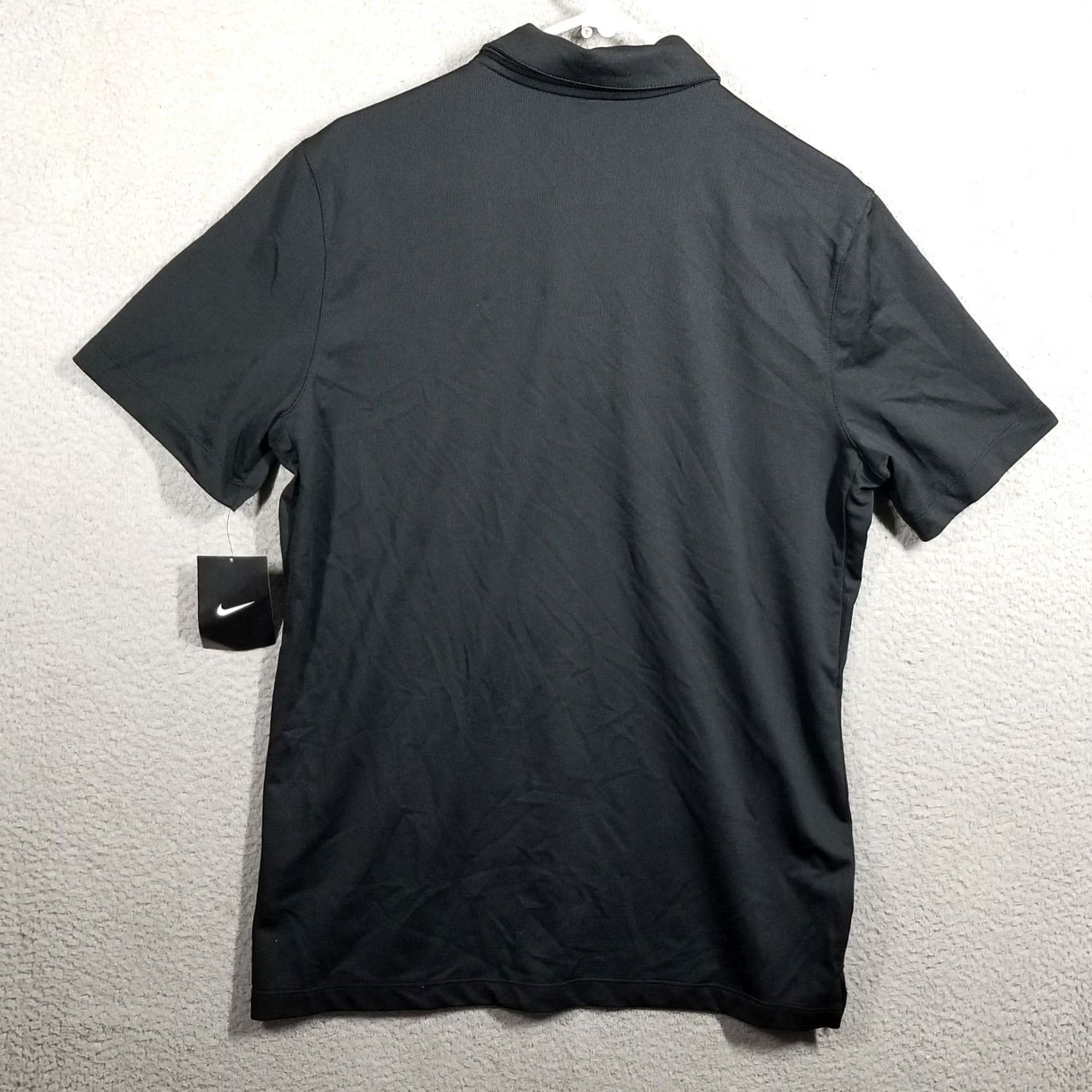 Nike Nike Dri-Fit Polo Shirt Men Medium Black Football Golf Tennis CT4581-010 Size US M / EU 48-50 / 2 - 2 Thumbnail