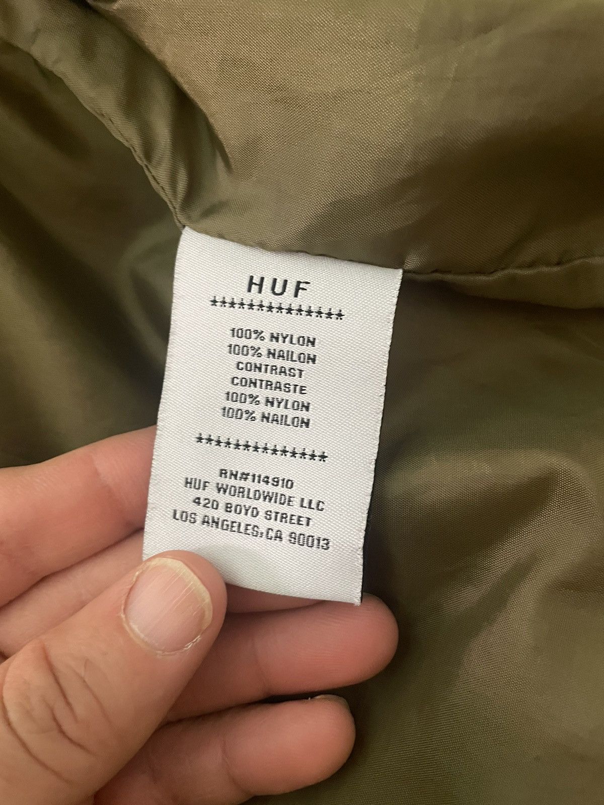 Huf Huf parka Size US M / EU 48-50 / 2 - 7 Thumbnail