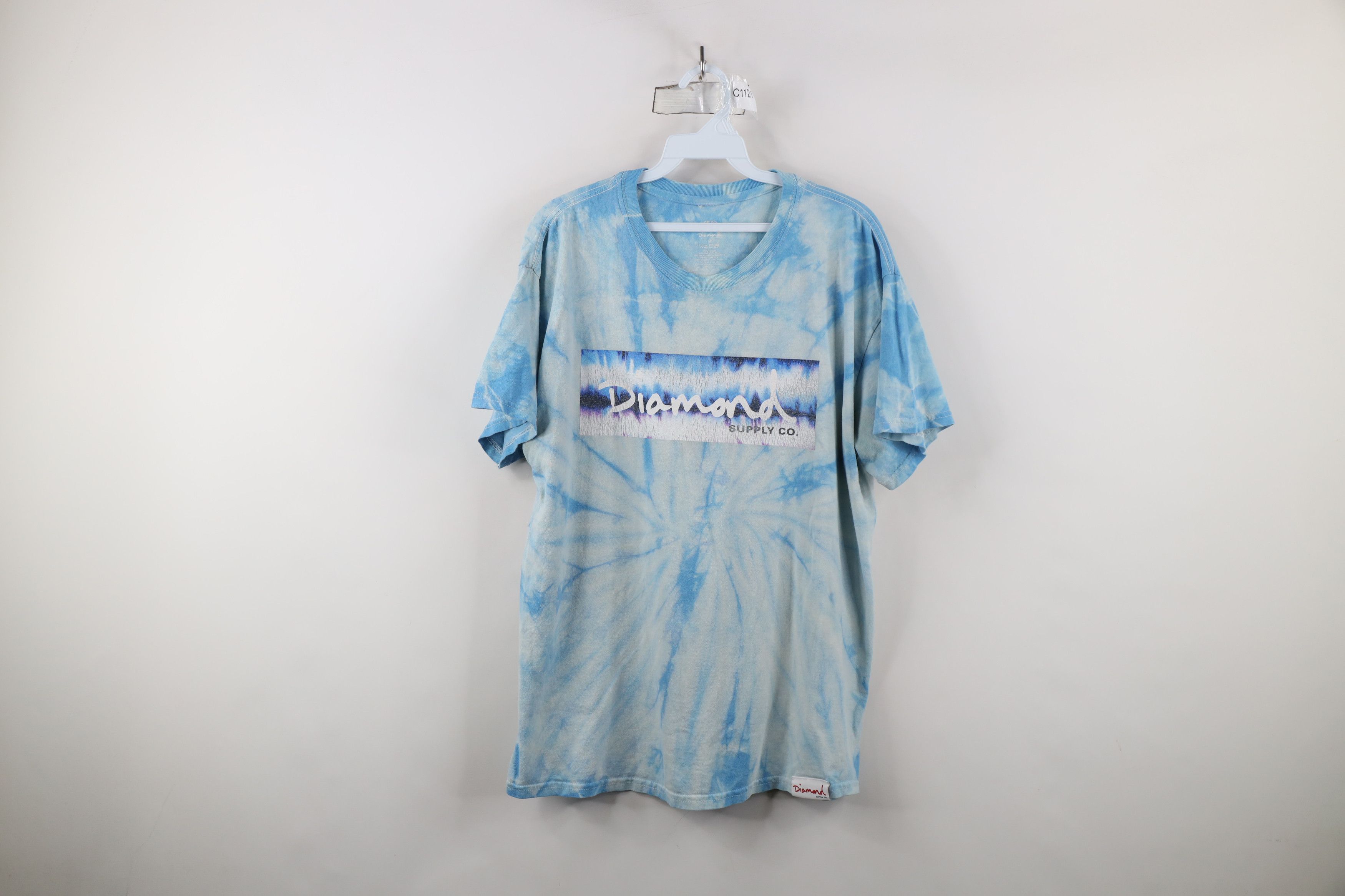 Diamond Supply Co. × Vintage Vintage Diamond Supply Co Spell Out Skateboard T-Shirt Size US M / EU 48-50 / 2 - 1 Thumbnail