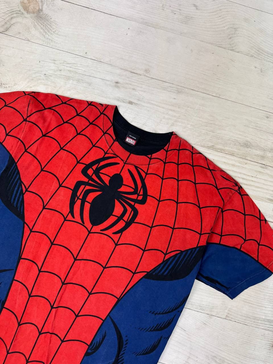 Marvel Comics Vintage Spiderman 00s Marvel Mad Engine AOP Suit Tee Size US XL / EU 56 / 4 - 2 Thumbnail