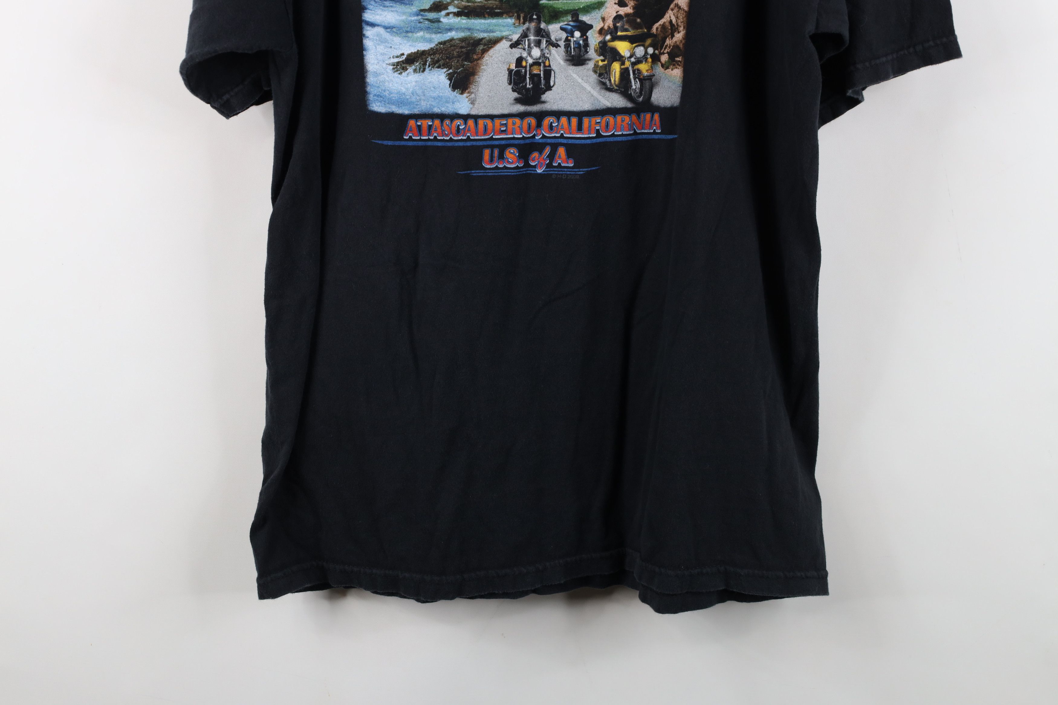 Harley Davidson Vintage Y2K Harley Davidson Spell Out Big Logo T-Shirt Black Size US L / EU 52-54 / 3 - 14 Thumbnail