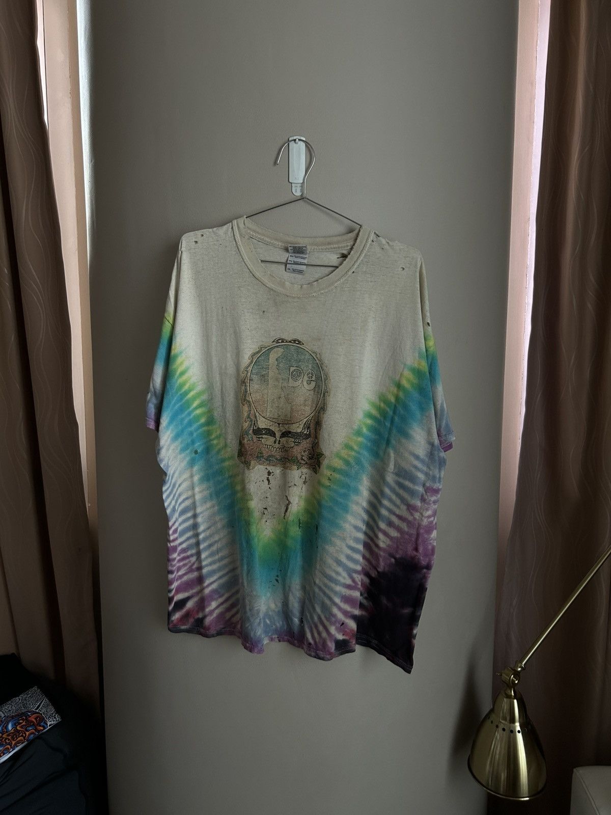 Band Tees Vintage Grateful Dead Delaware Thrashed Tee Shirt ERD Paly Size US XL / EU 56 / 4 - 1 Thumbnail