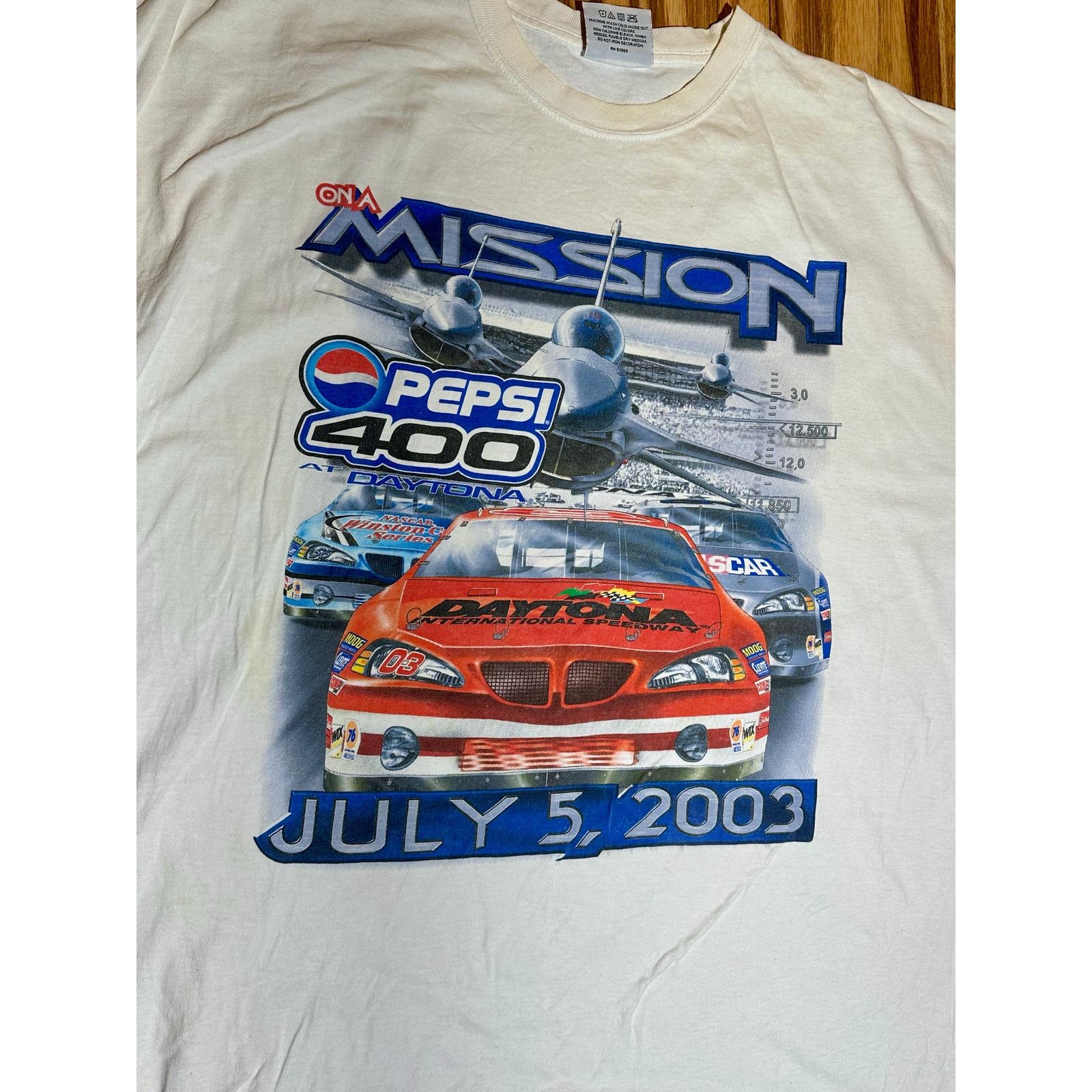 & Other Stories Vintage 2003 Pepsi 400 Daytona Nascar Racing On A Mission Size US XXL / EU 58 / 5 - 3 Thumbnail