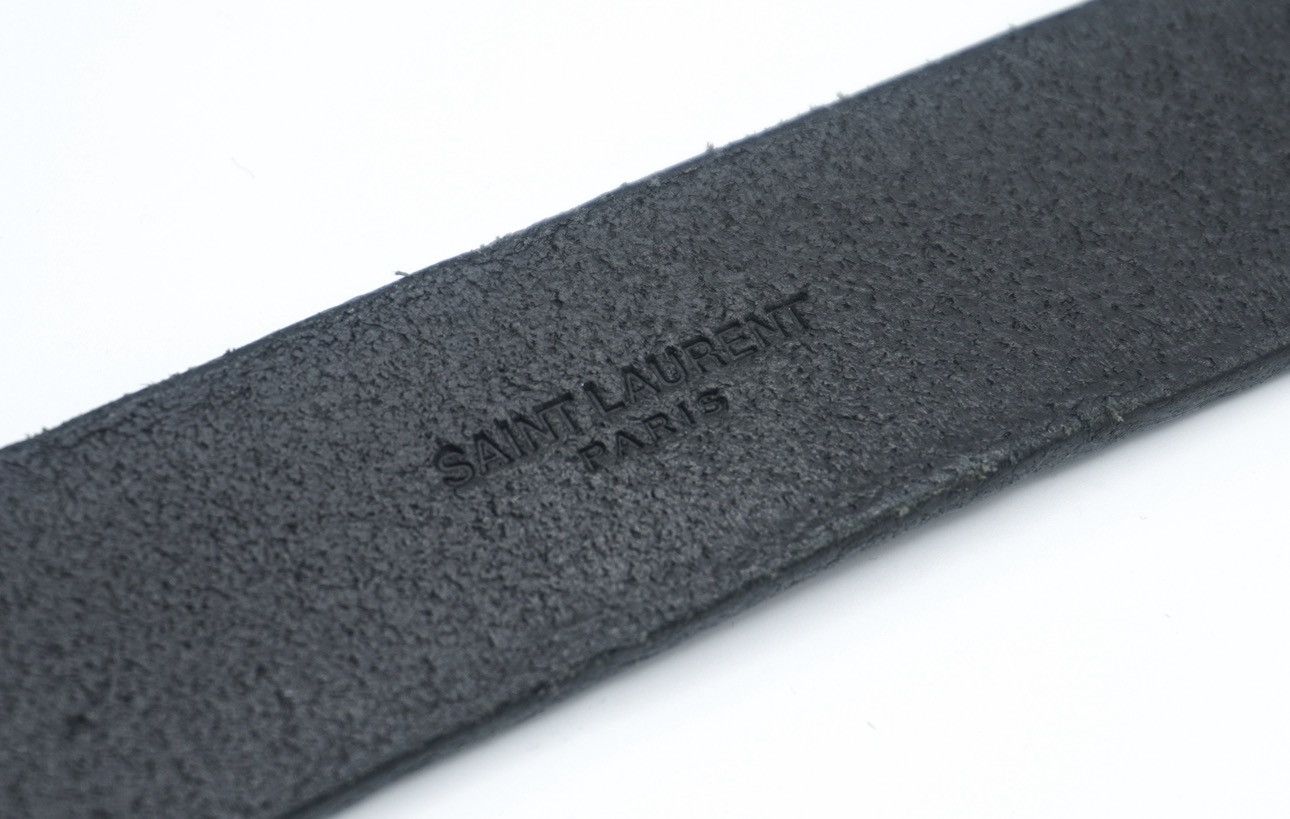 Saint Laurent Paris SAINT LAURENT By HEDI SLIMANE F/W 2016 Circle Belt 85 Size 32 - 8 Thumbnail
