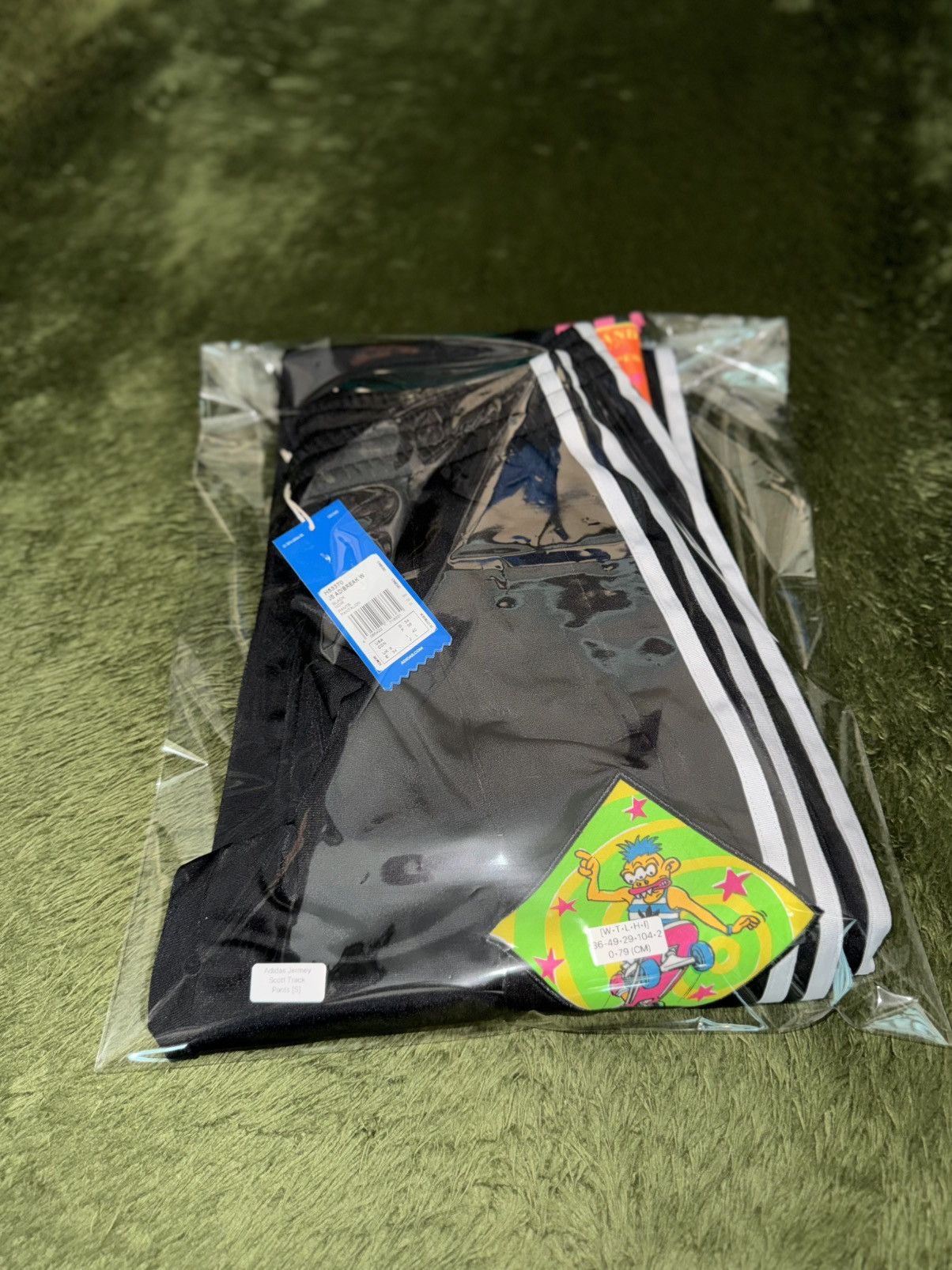 Adidas × Jeremy Scott [S] Adidas x Jeremy Scott Patched Adibreak Track Pants Size US 32 / EU 48 - 12 Thumbnail