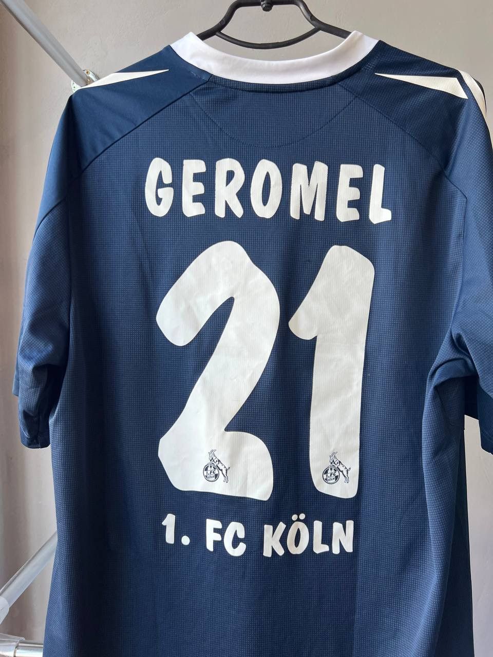 Reebok 2011 FC KÖLN #21 GEROMEL THIRD SOCCER FOOTBALL JERSEY SHIRT Size US XL / EU 56 / 4 - 12 Thumbnail