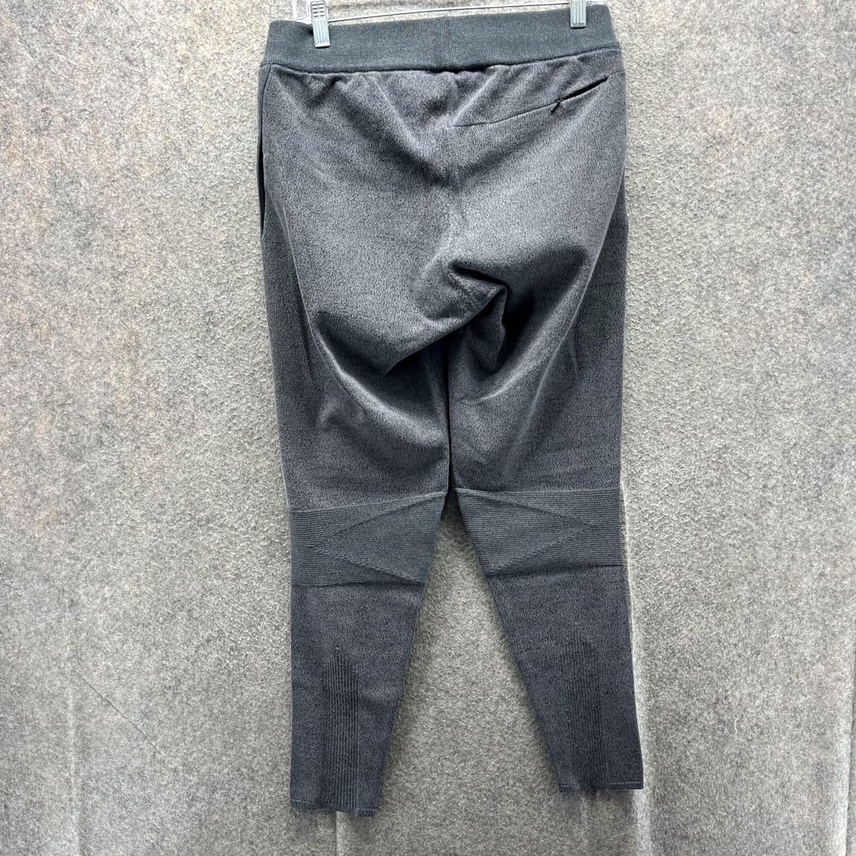 Oakley Oakley Jogger Pants Womens Medium Gray Knit Elastic Waist Zip Pocket Athletic Size 32" / US 10 / IT 46 - 2 Thumbnail