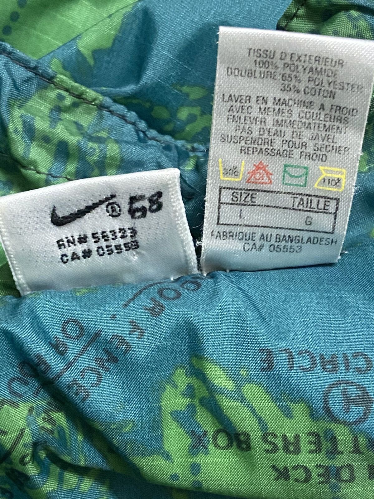 Nike × Nike ACG × Vintage Vintage Nike Anorak Halfzip Jacket Size US L / EU 52-54 / 3 - 8 Thumbnail