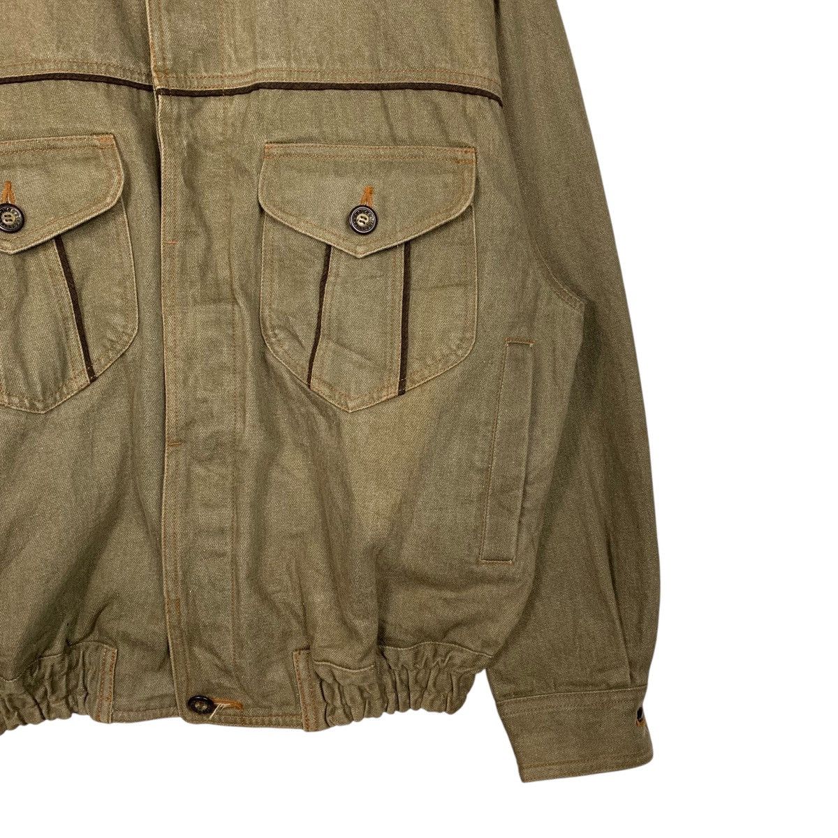 Japanese Brand Japanese Brand E Dolce Elegante Denim Jacket Size US M / EU 48-50 / 2 - 4 Thumbnail