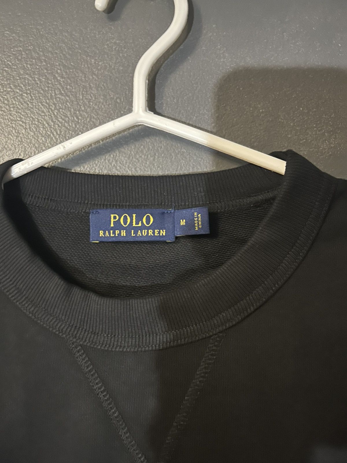Polo Ralph Lauren Medium Ralph Lauren Black Crewneck Size US M / EU 48-50 / 2 - 3 Thumbnail